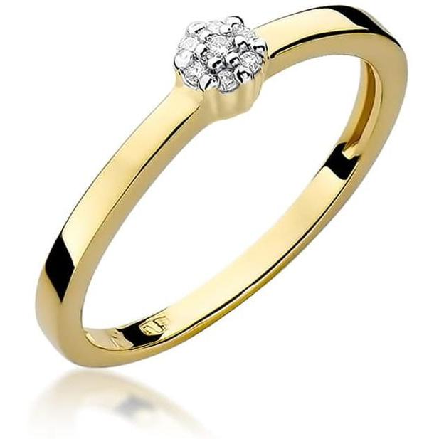 Złoty pierścionek zaręczynowy z brylantami Best Diamonds B0200-PI-AUZ-DIW-02-00 