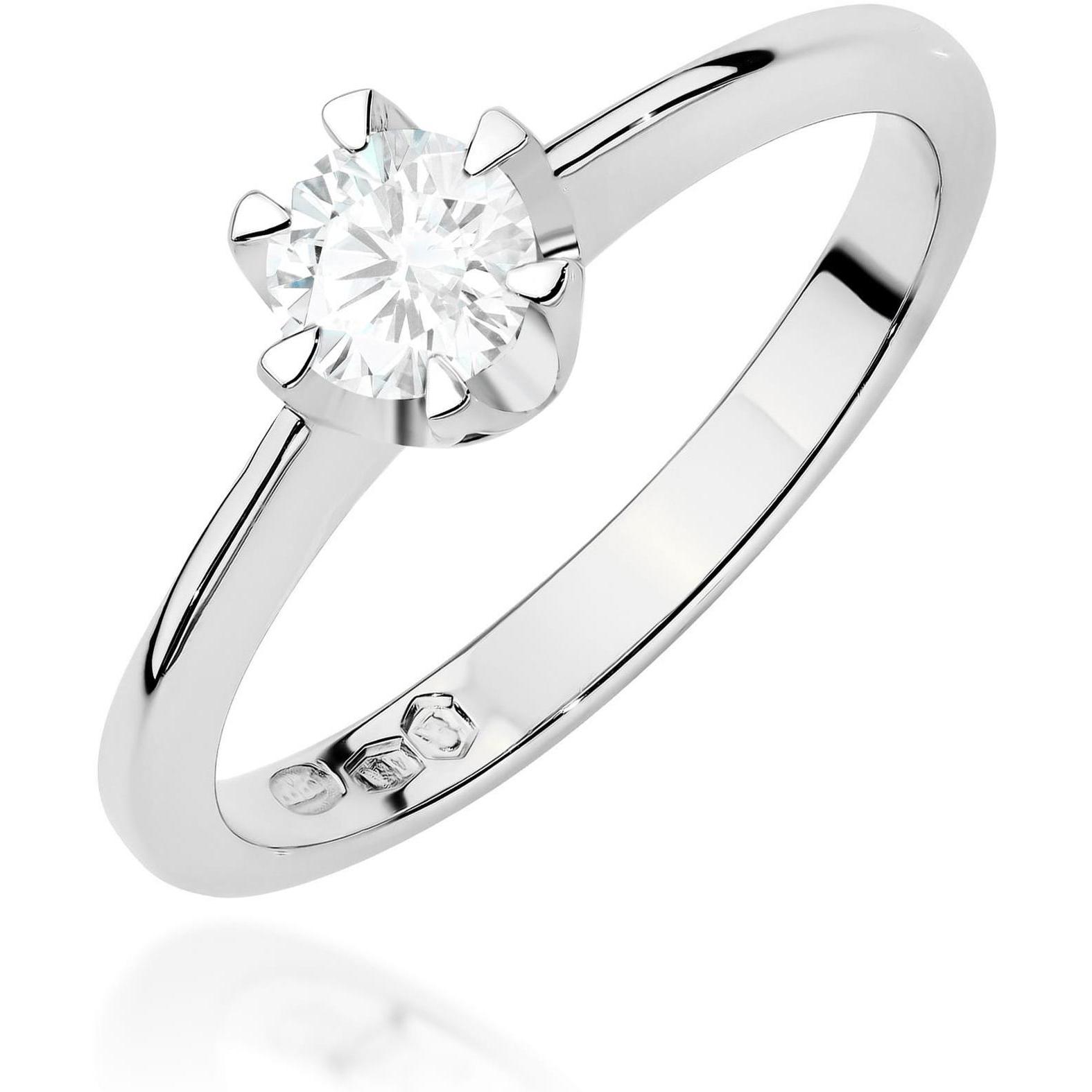Złoty pierścionek z brylantem 0,50 ct Best Diamonds B0440-PI-AUB-DIW-20-OK 