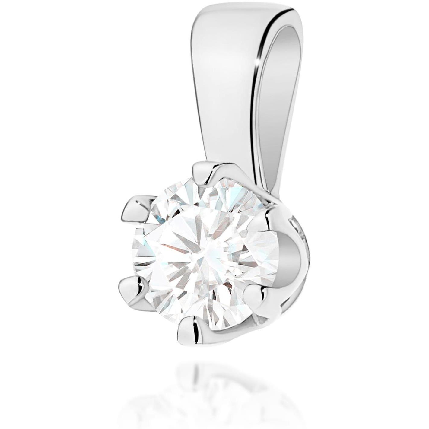 Zawieszka z białego złota z diamentem laboratoryjnym 0,30 ct, próba 585 Best Diamonds B0440-ZA-AUB-LDW-02-OK 