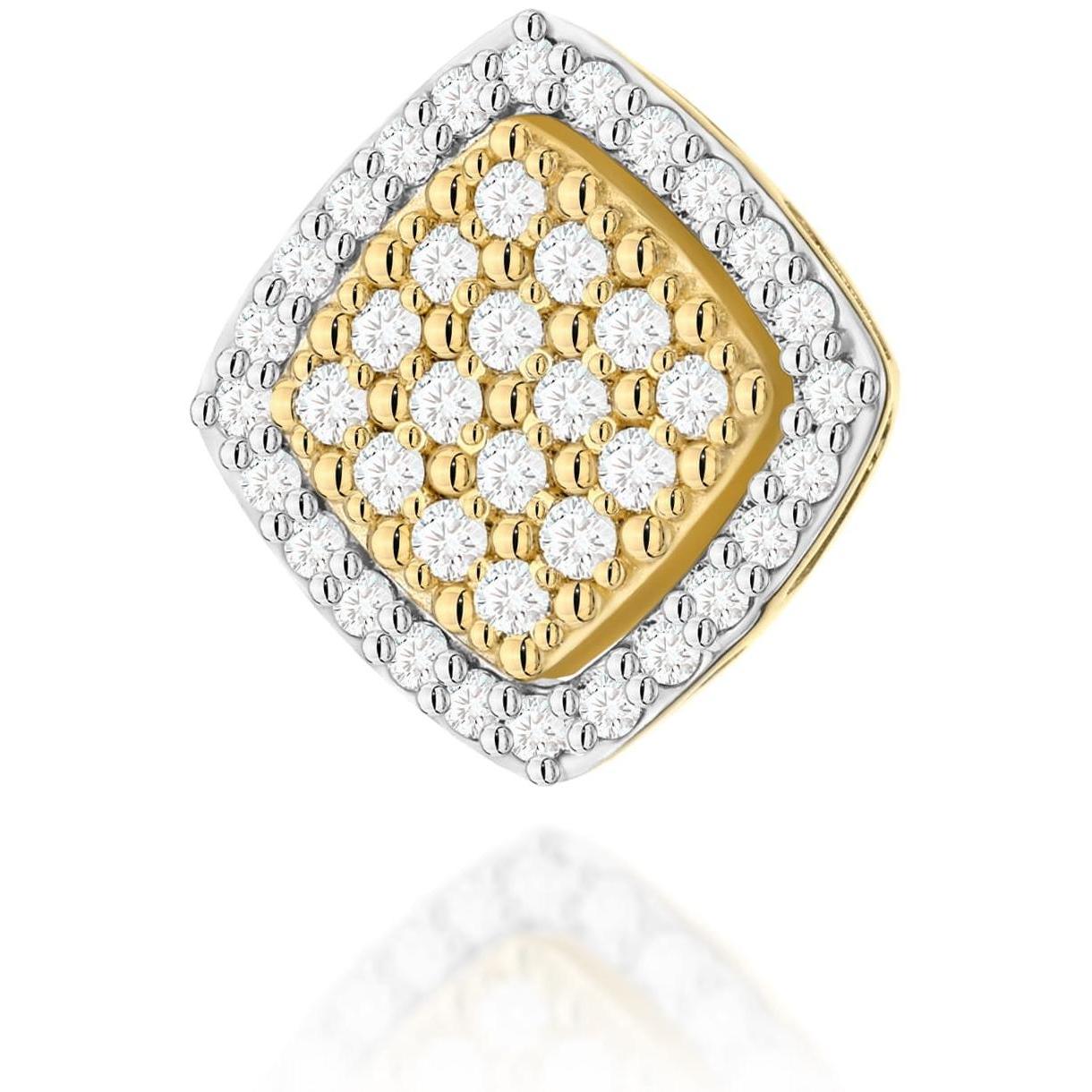 Zawieszka z żółtego złota próby 585 z diamentami Best Diamonds B1136-ZA-AUZ-DIW-02-00 