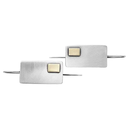 Harf KBD0082 Eleganckie wiszące kolczyki na długim biglu
