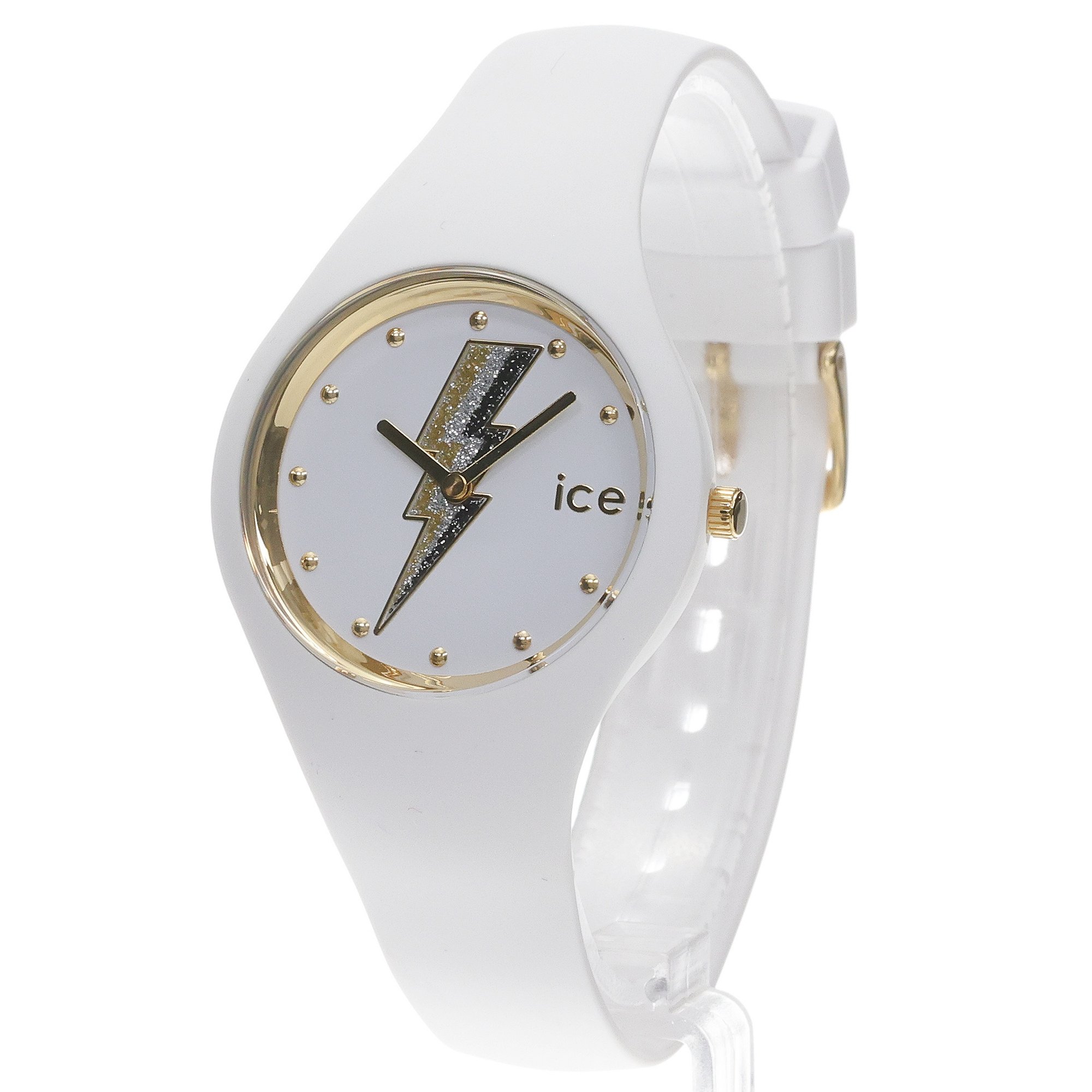 ICE Watch ICE019857 ICE-Glam Rock ICE Glam Rock - Electric white rozm S zegarek dla dzieci fashion-modowy mineralne - miniatura 2
