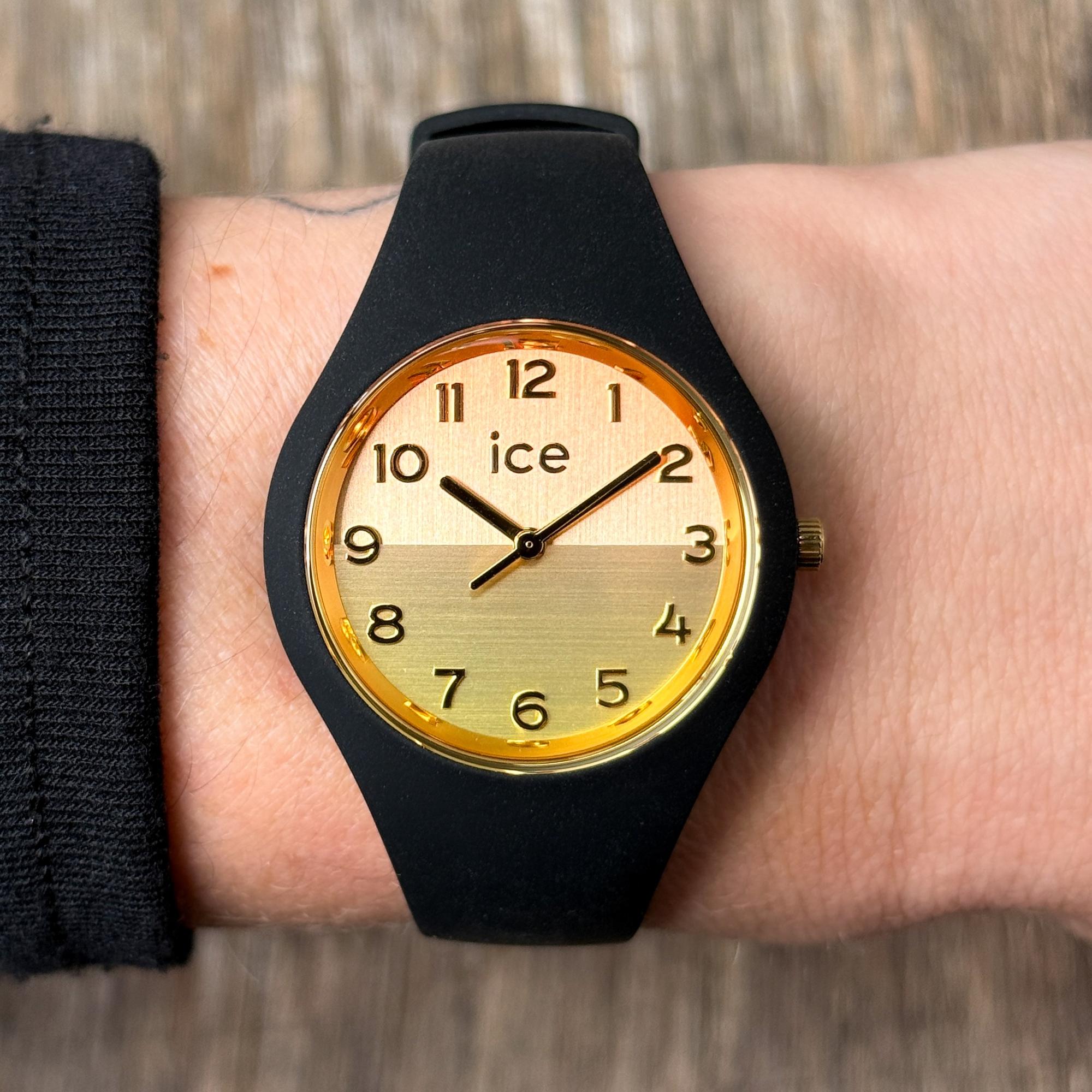 ICE Watch ICE021364 ICE-Horizon ICE Horizon - Black gold rozm S zegarek damski fashion-modowy mineralne - miniatura 8