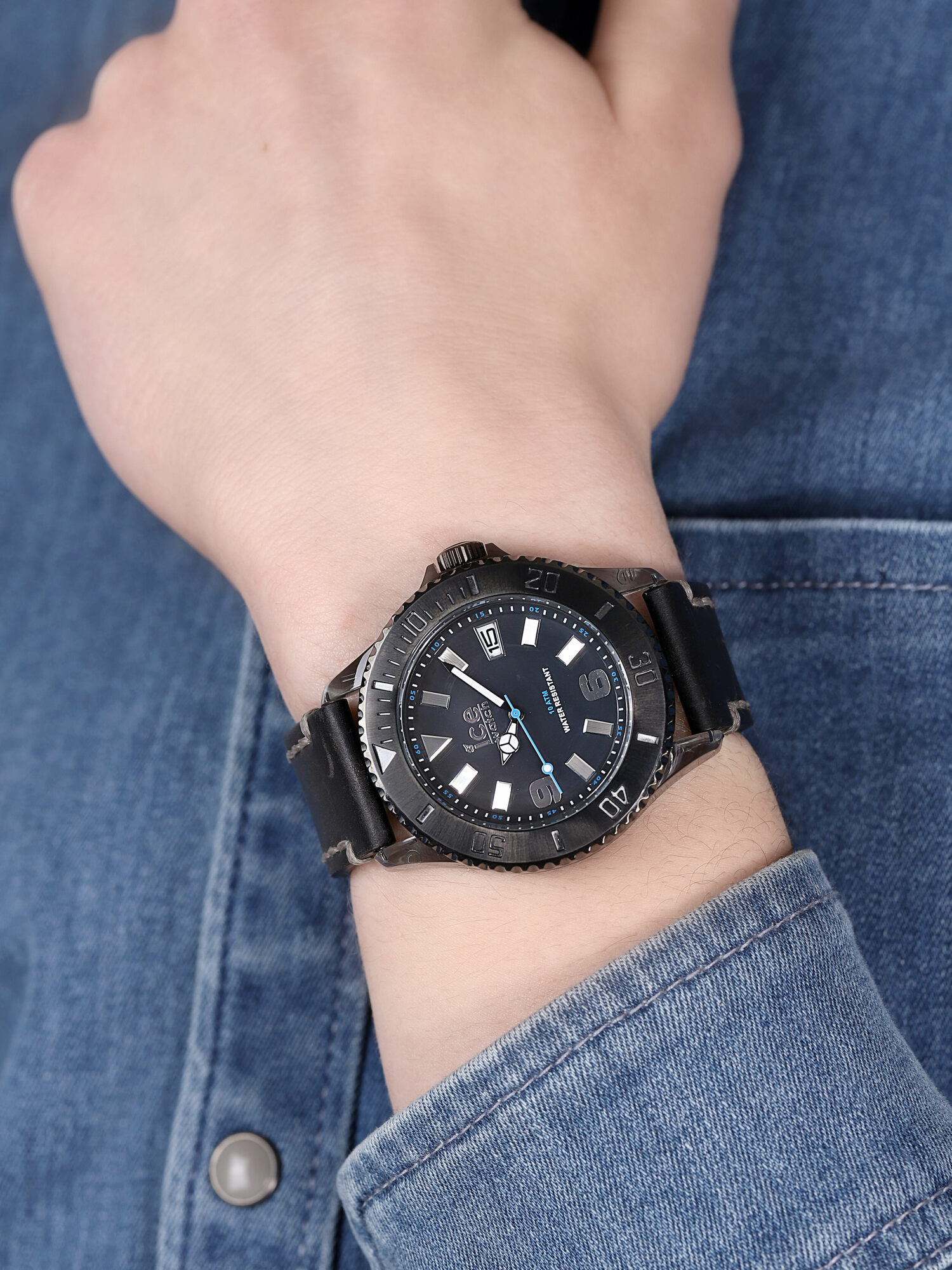 Ice-Vintage Black-Gray Big ICE Watch VT.BK.B.L.13 - hover