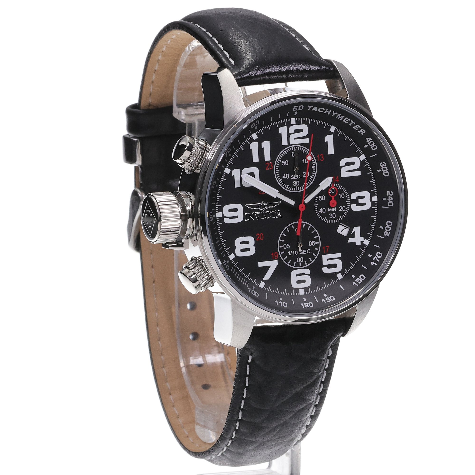 Invicta 2770 I-FORCE Force sportowy zegarek srebrny - miniatura 3