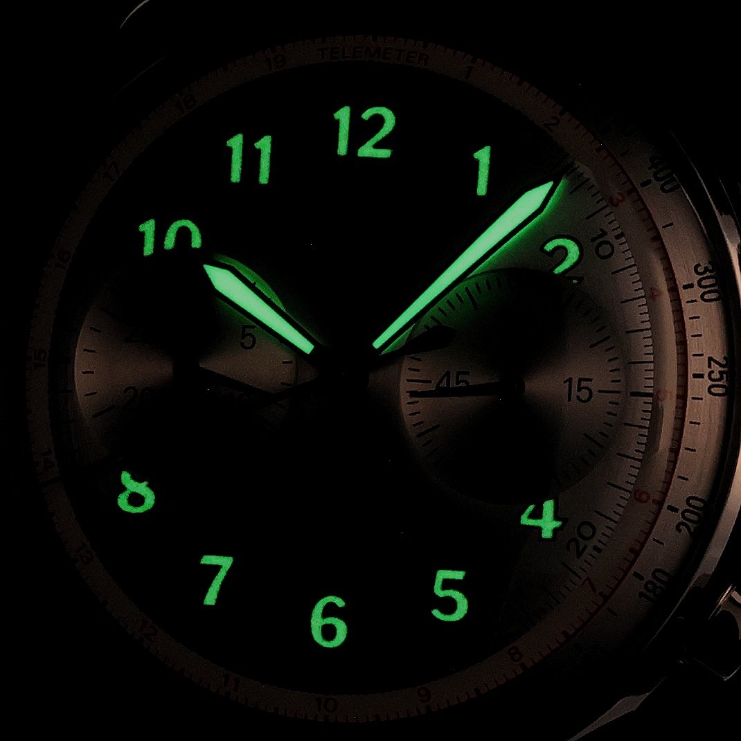Junghans 27-338002 Meister Meister Telemeter zegarek męski sportowy szafirowe - miniatura 5