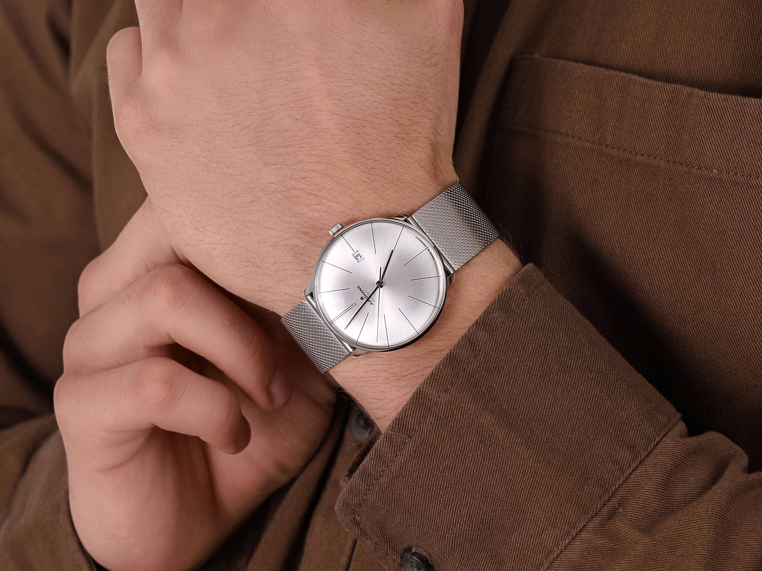 Junghans 27/4153.44 Meister Fein zegarek klasyczny Meister - miniatura 2