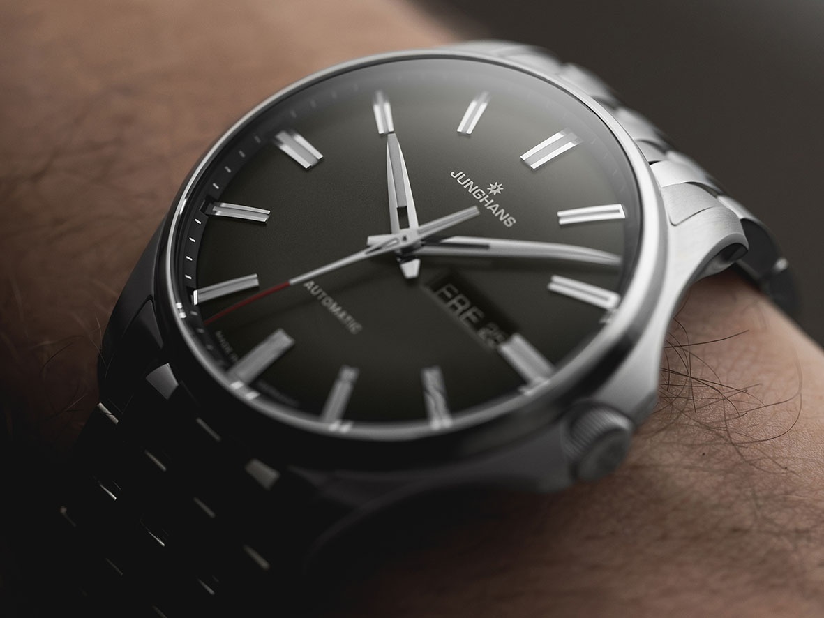 Junghans 27-421044 męski zegarek Meister bransoleta - miniatura 3