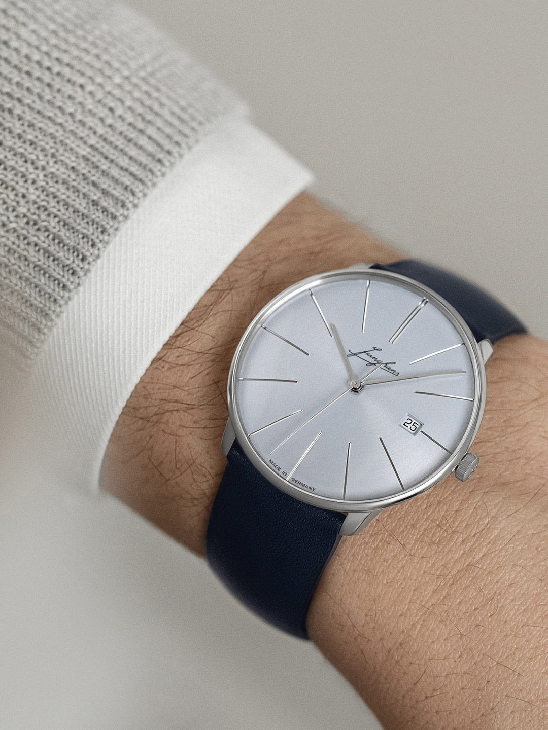 Junghans 27-435900 Meister fein Automatic Signatur zegarek klasyczny Meister - miniatura 4