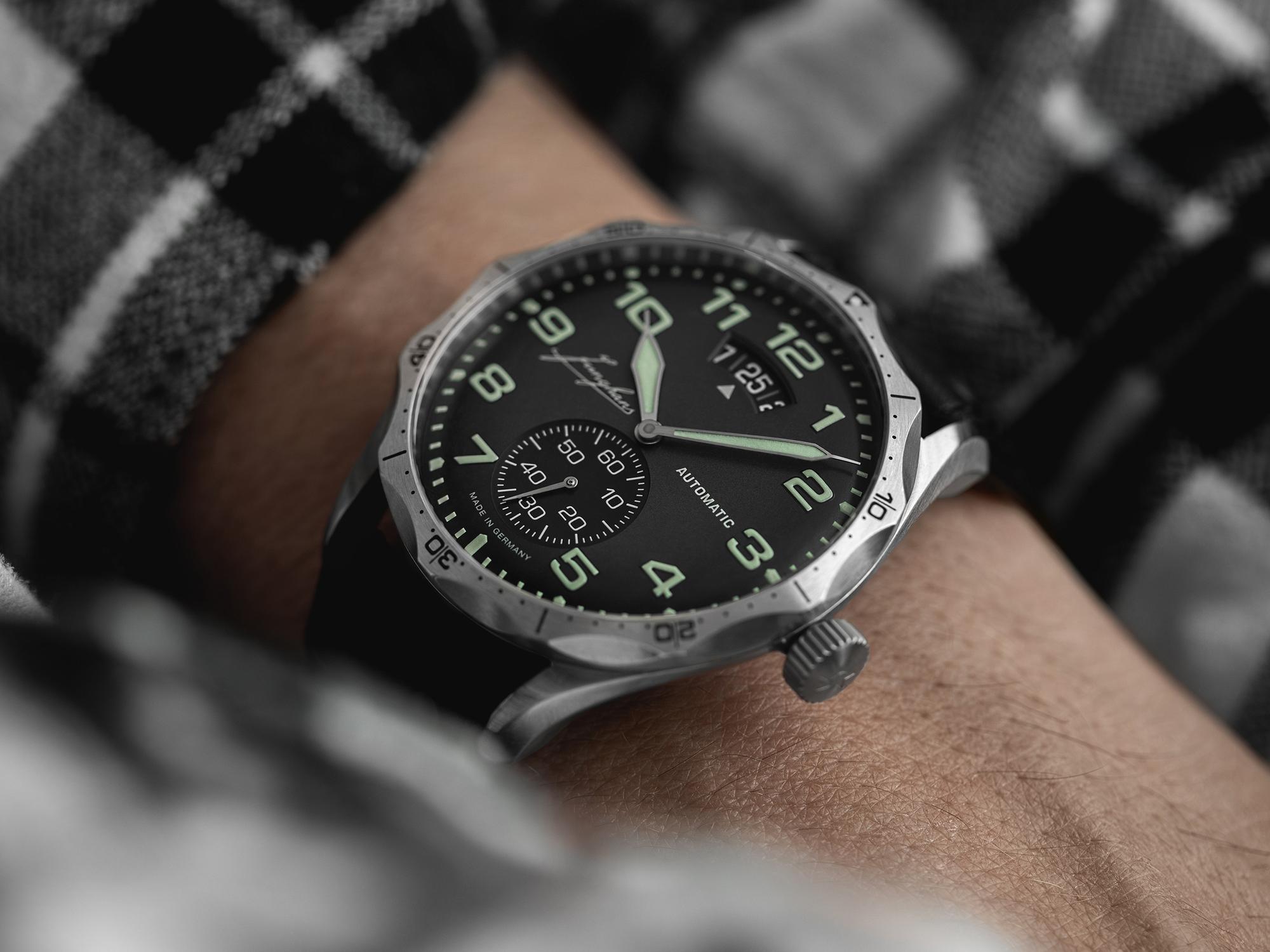Junghans 27-449000 męski zegarek Meister pasek - miniatura 3