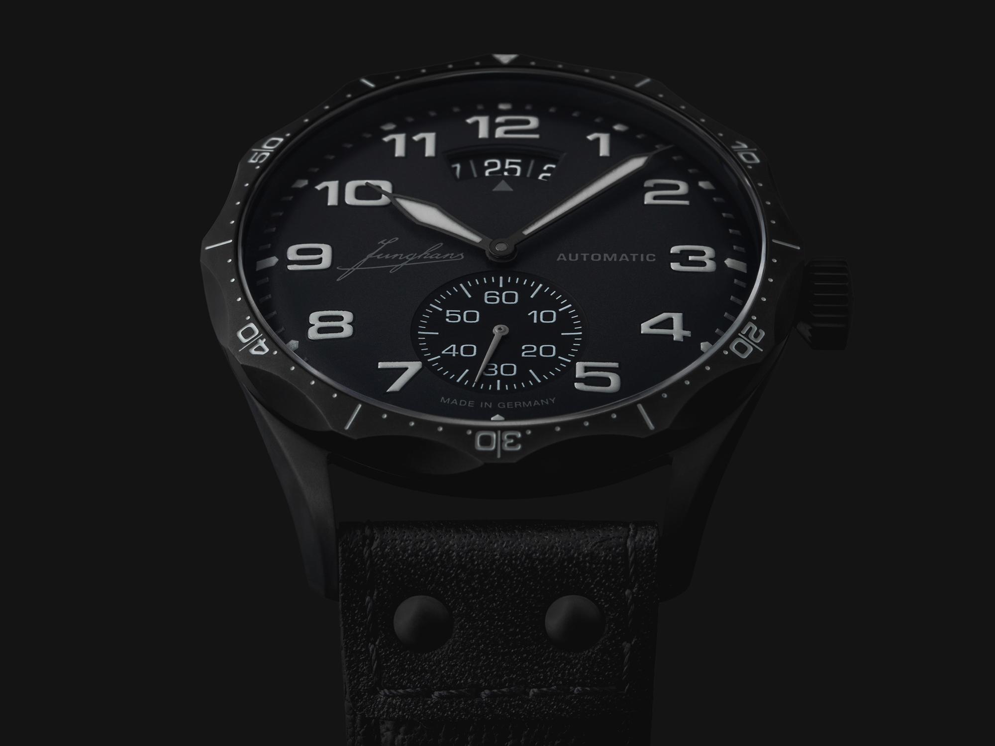 Junghans 27-449100 męski zegarek Meister pasek - miniatura 3