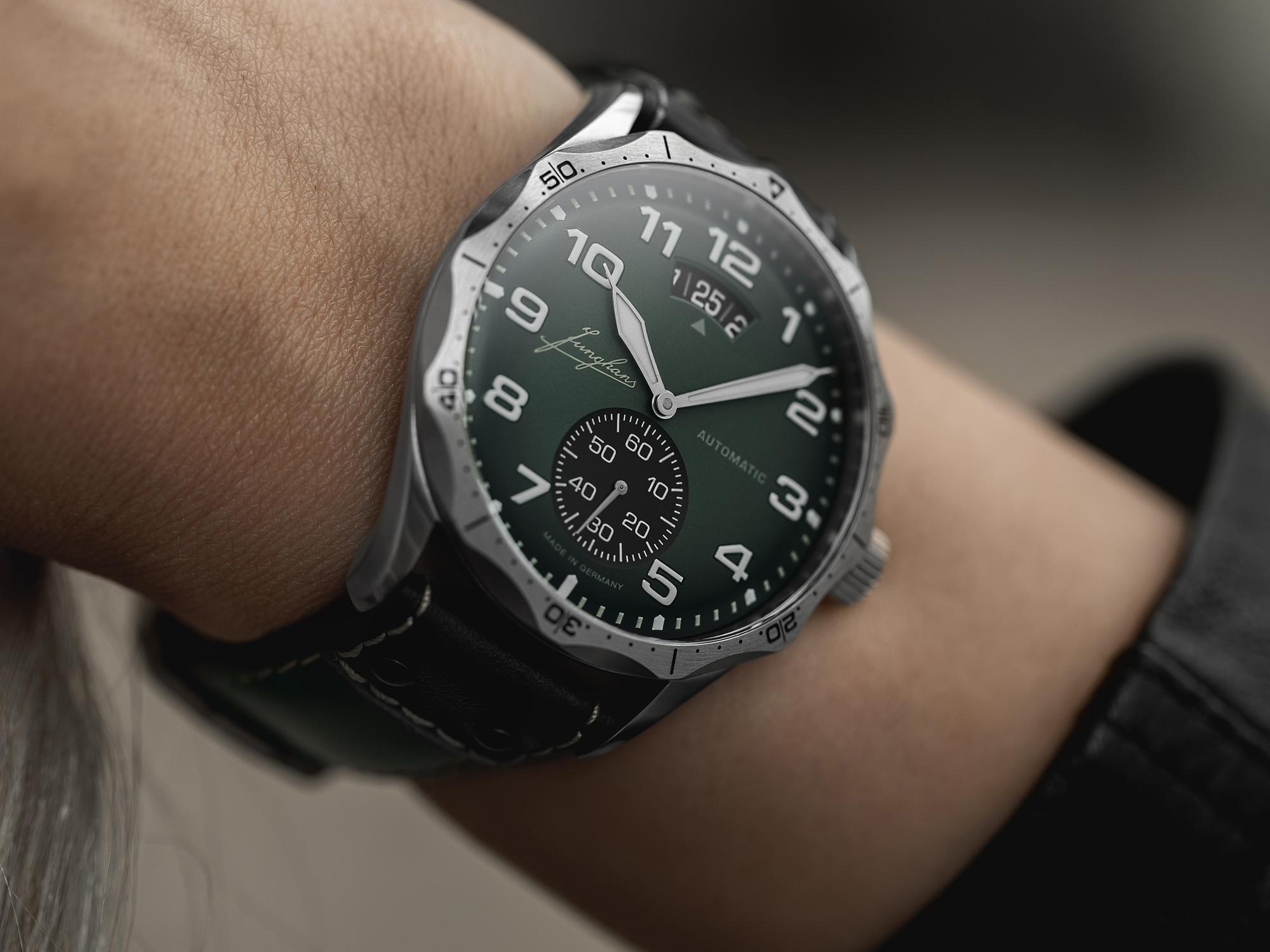 Junghans 27-449500 męski zegarek Meister pasek - miniatura 3