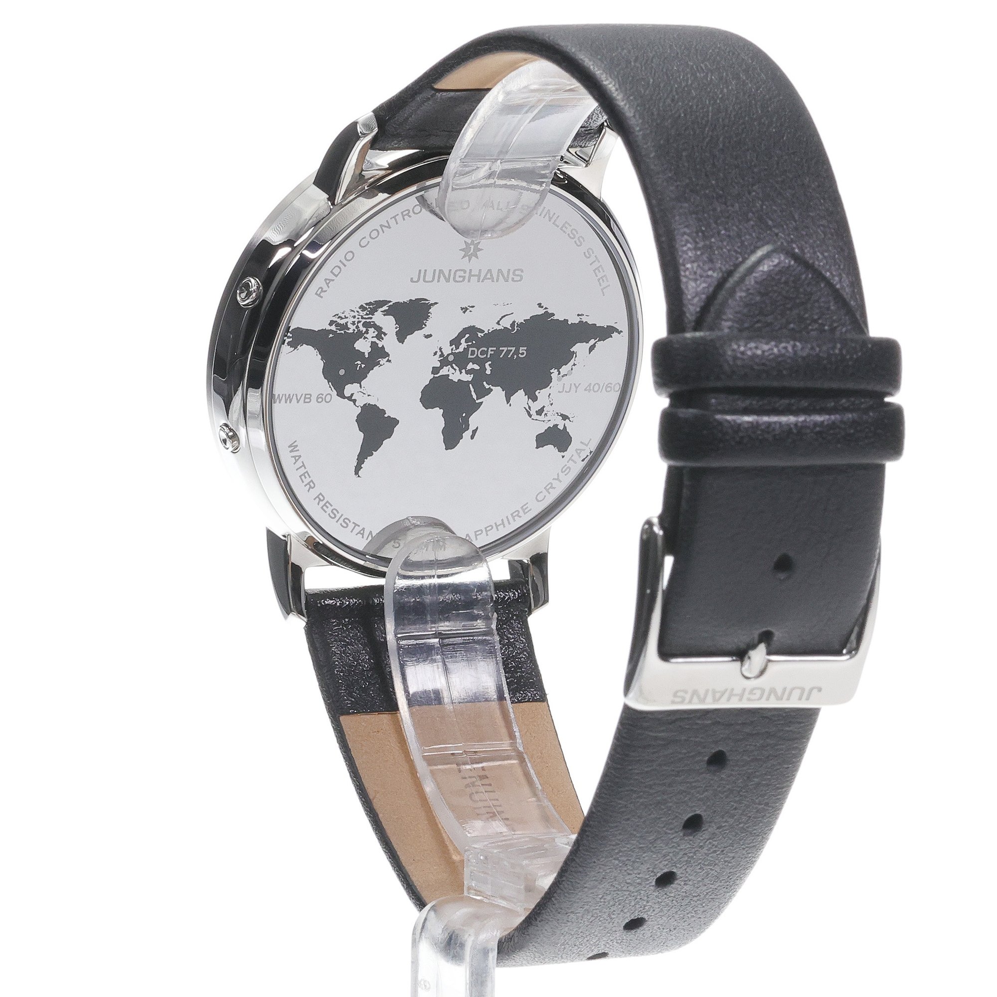 Junghans 56-422000 męski zegarek Funk Solar pasek - miniatura 4