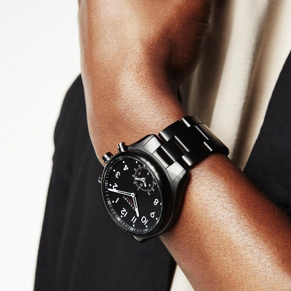 Kronaby S3115-1 smartwatch czarny klasyczny Apex bransoleta - miniatura 5
