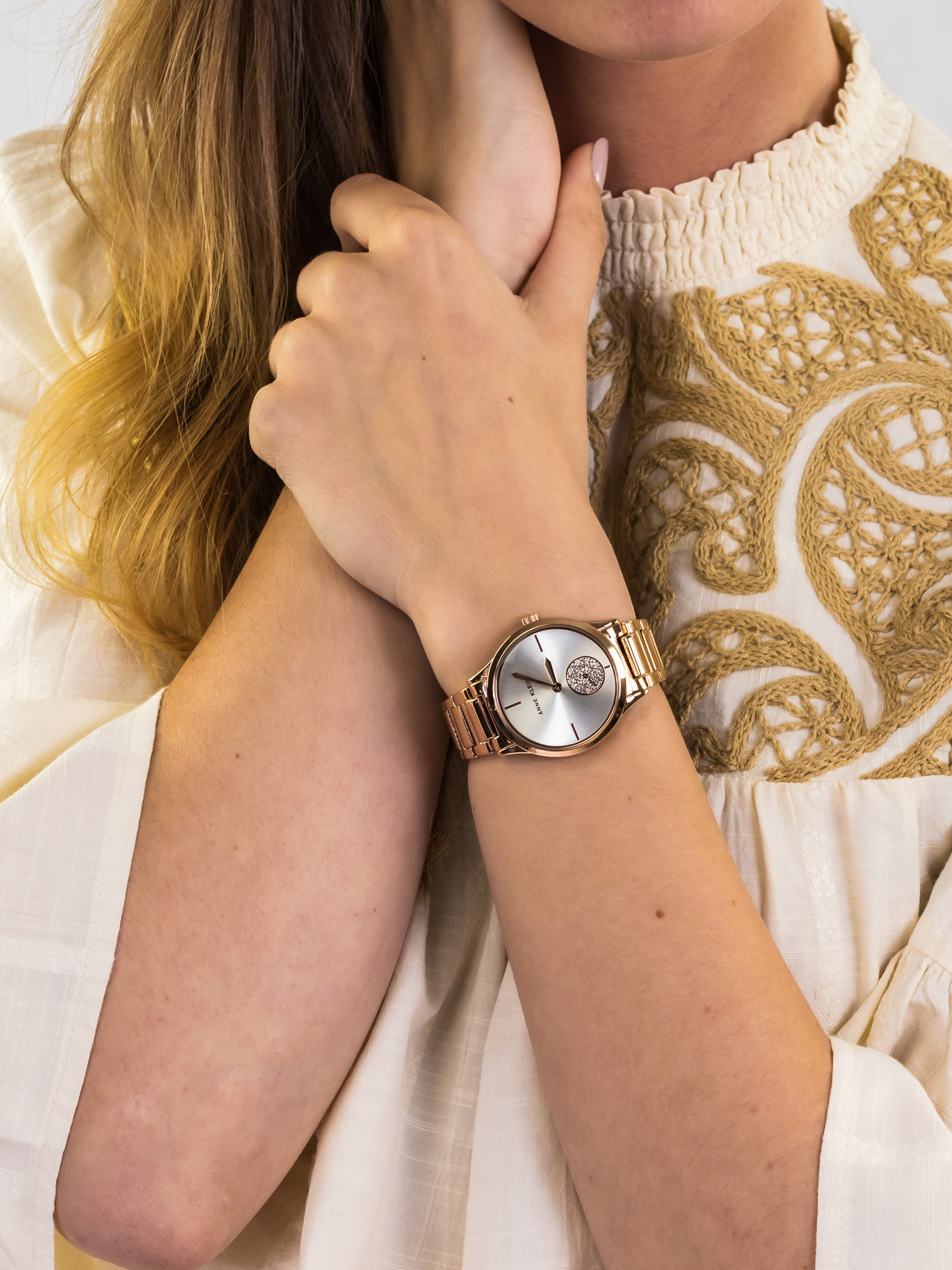  Anne Klein AK-3416SVRG - hover