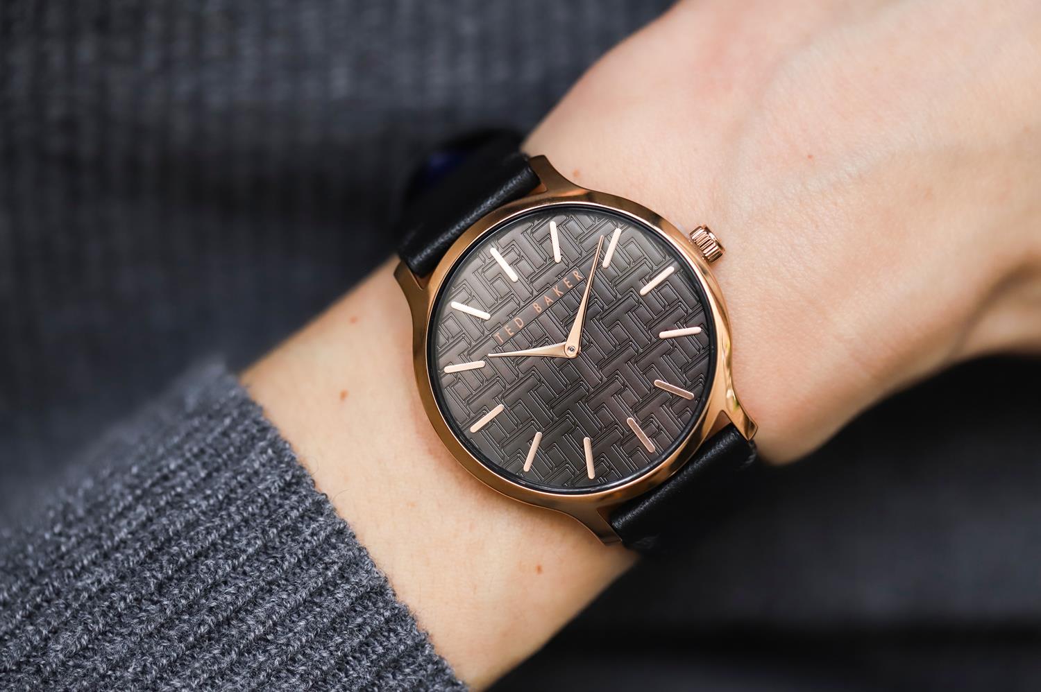 zegarek Ted Baker BKPPOF902 kwarcowy damski pasek Popieya - miniatura 4