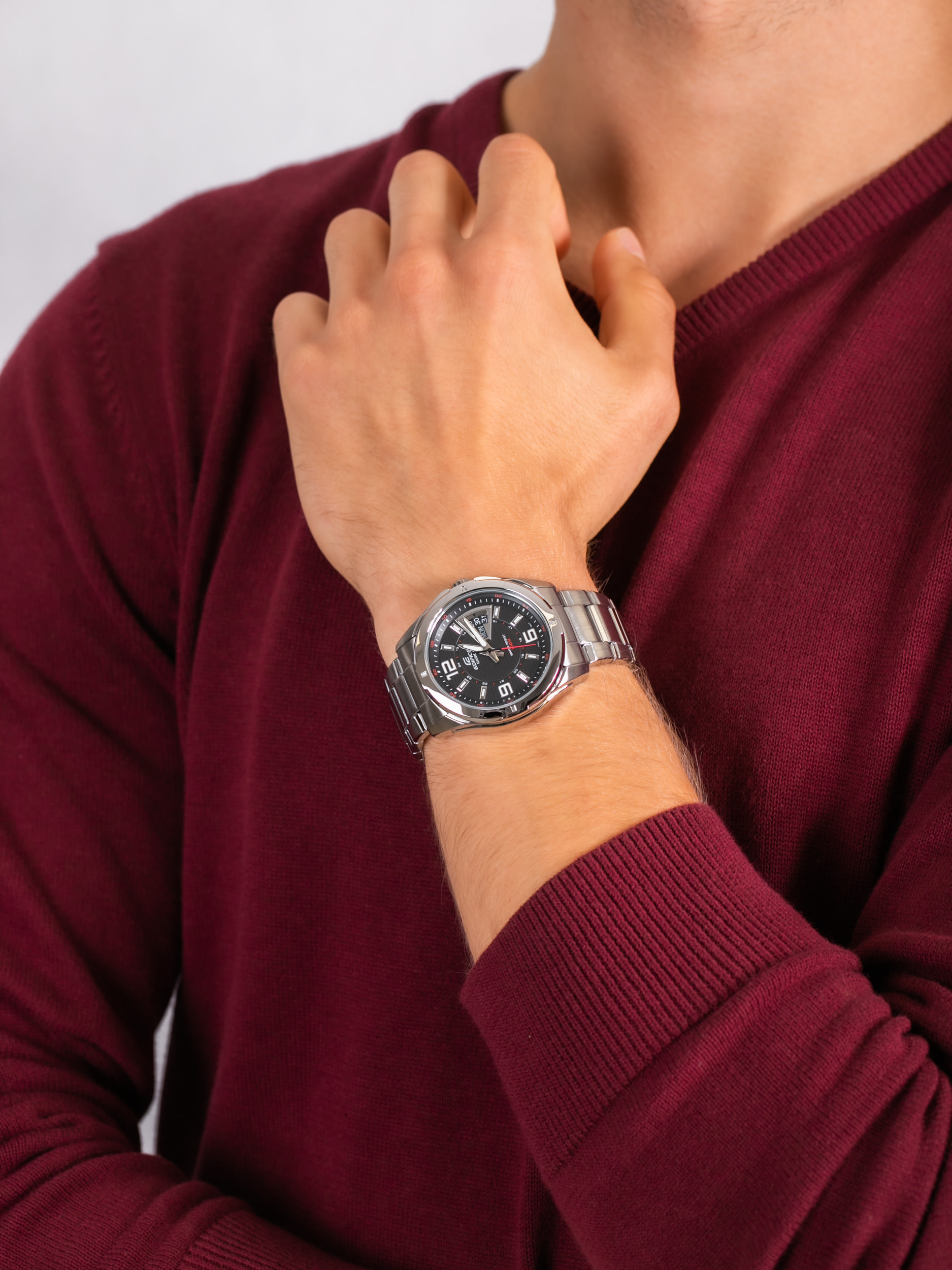  Casio EDIFICE EF-129D-1AVEF - hover