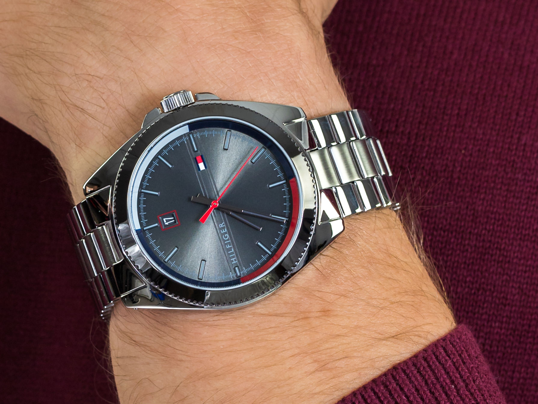 Tommy Hilfiger 1791684 zegarek klasyczny Męskie