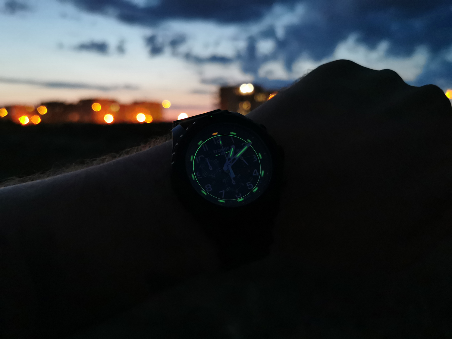 zegarek Traser TS-108679 kwarcowy męski P96 Outdoor Pioneer P96 OdP Evolution Chrono Black - miniatura 7
