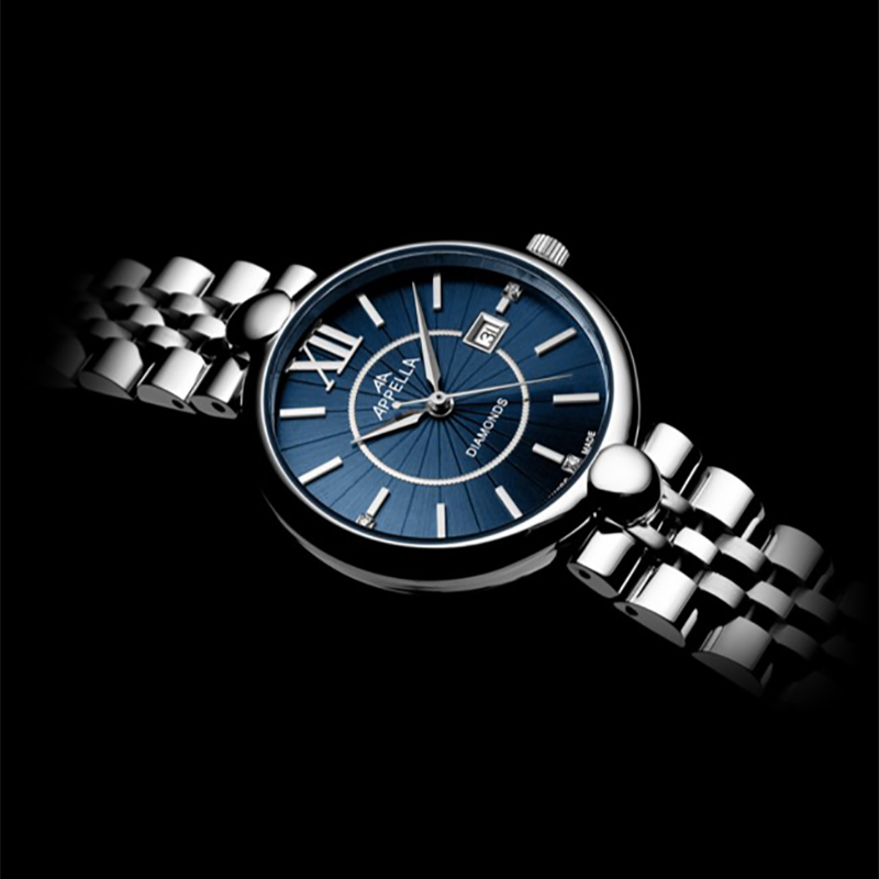 L500115165DQ zegarek srebrny elegancki Bransoleta bransoleta - miniatura 5