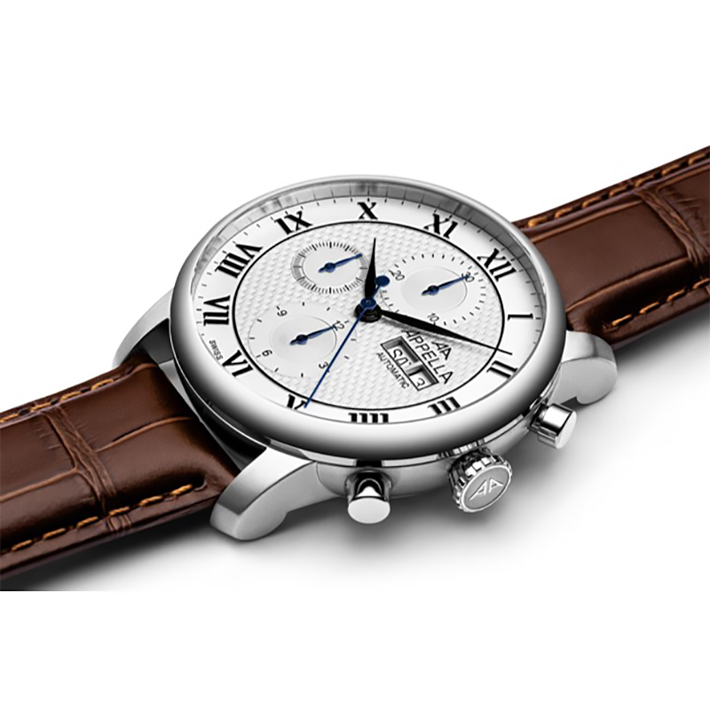 L700105233ACH Pasek elegancki zegarek srebrny - miniatura 2