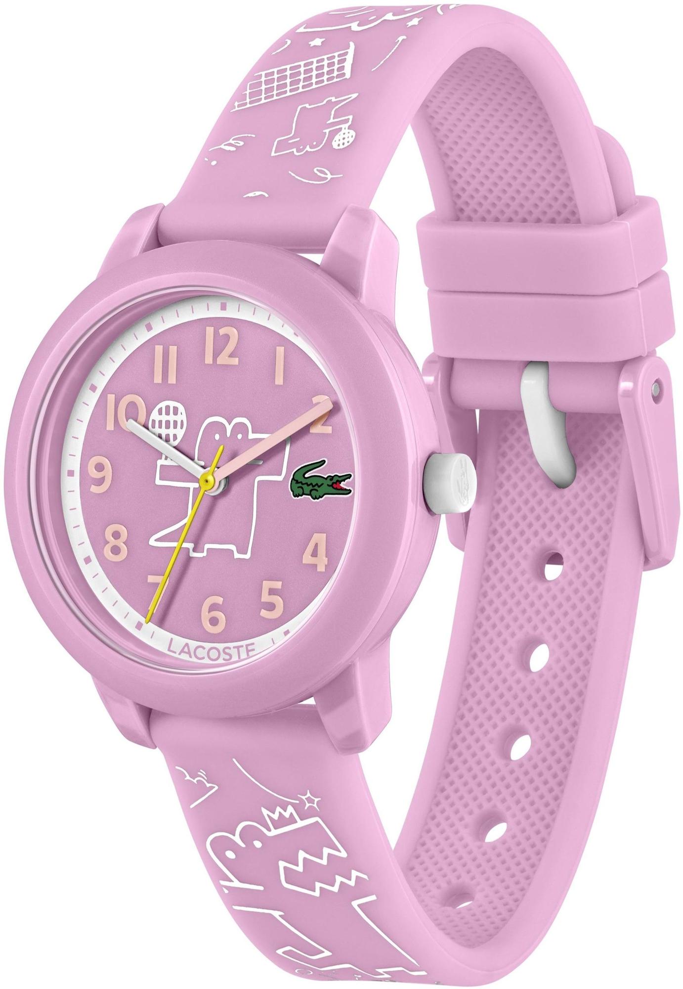 Lacoste 2030058 zegarek różowy klasyczny Damskie pasek - miniatura 3