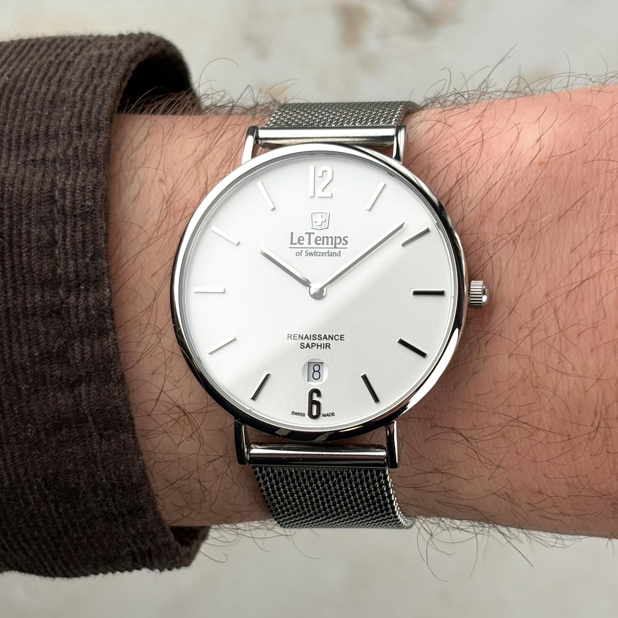 Le Temps LT101801BS01 zegarek męski Renaissance - miniatura 2