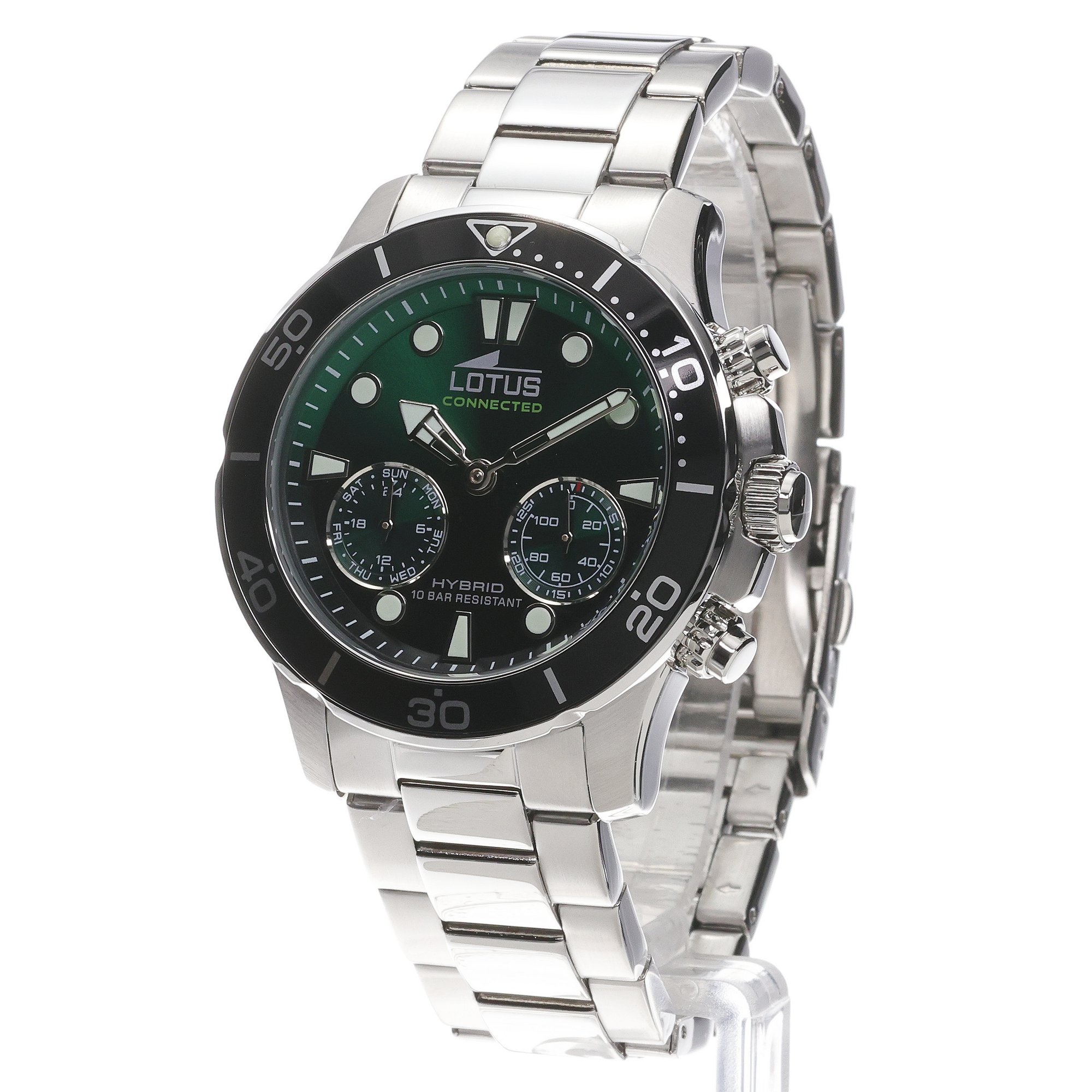 Lotus L18800-6 smartwatch srebrny klasyczny Connected bransoleta - miniatura 2