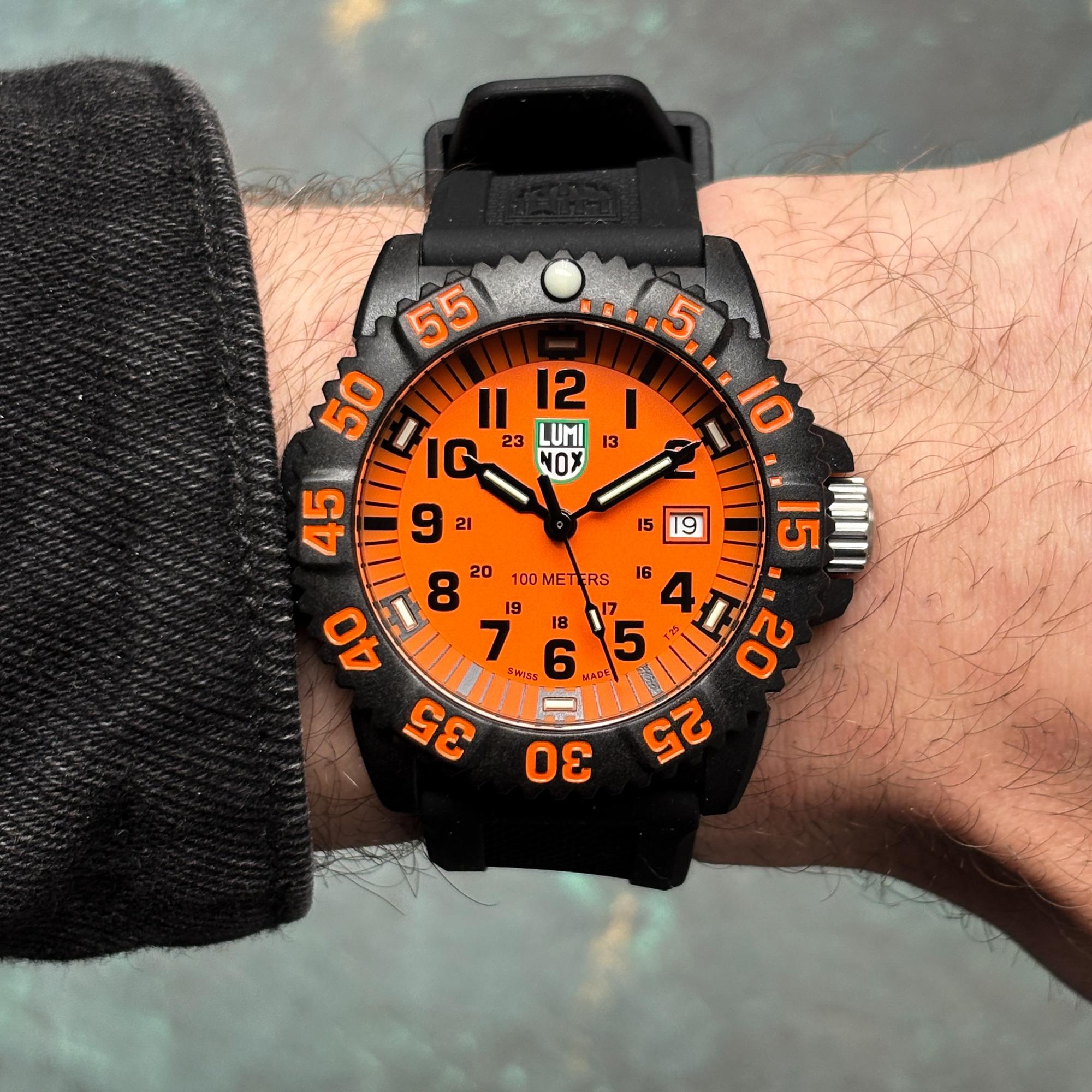 Luminox X220591 G-Collection 2050 Series Sea Lion Sea Series klasyczny zegarek czarny - miniatura 9