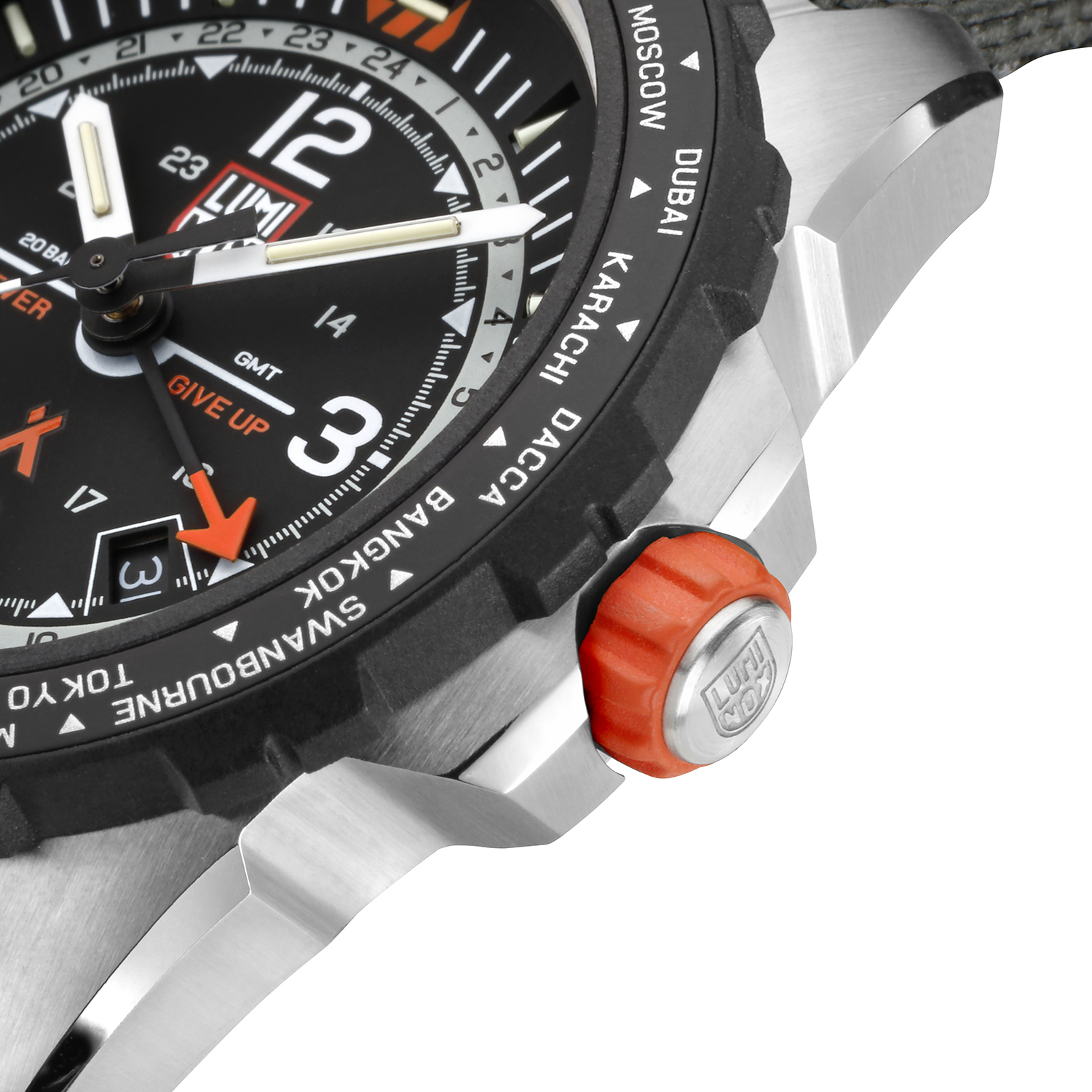 Luminox XB.3761 Bear Grylls Survival 3760 Air Series GMT Air Series fashion/modowy zegarek srebrny - miniatura 7