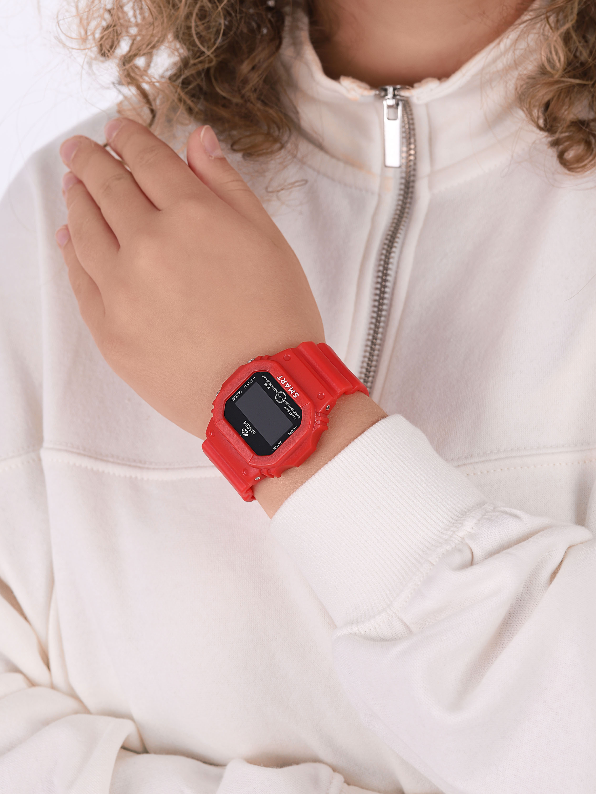 Smartwatch Marea 43mm Czerwony Marea B60002/3 - hover