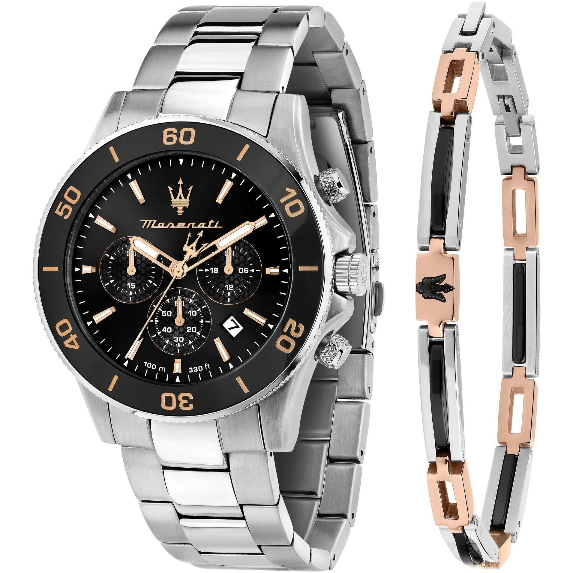 Maserati R8873600001 Competizione Competizione Diver Gift Set zegarek męski sportowy mineralne - miniatura 7