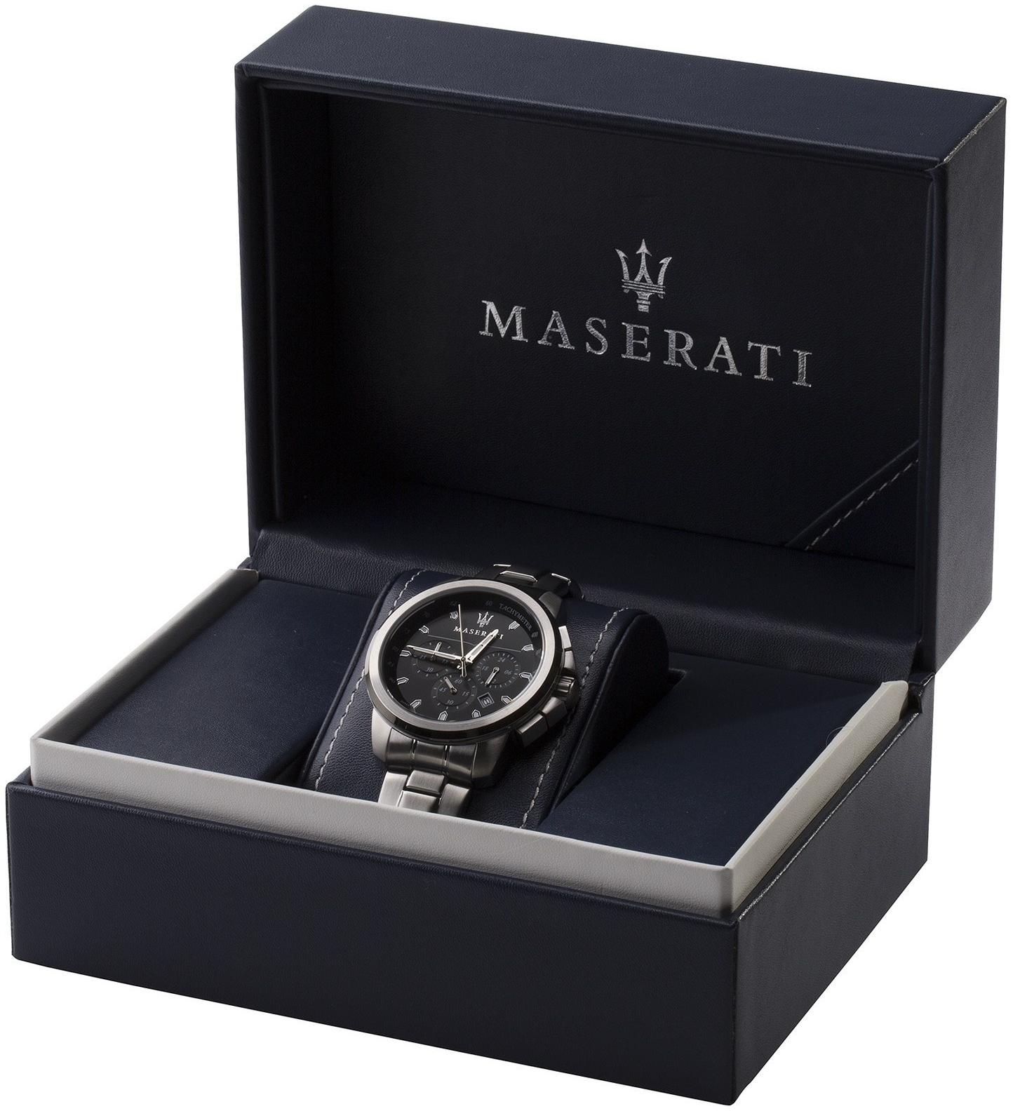 Maserati R8873621001 zegarek męski sportowy Successo bransoleta - miniatura 10