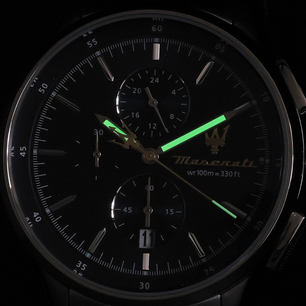 Maserati R8873624004 Sorpasso Sorpasso Chronograph zegarek męski klasyczny mineralne
