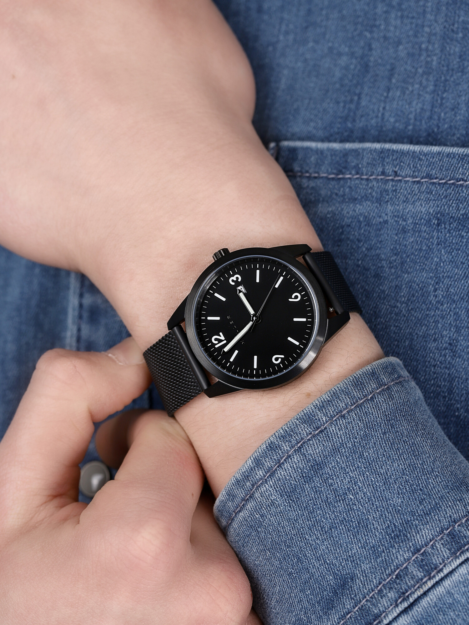 Luwo All Black Meller 10NN-2BLACK - hover