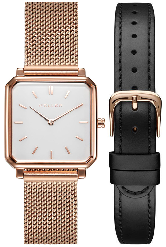 Zegarek Meller W7RB-1PINK-WMST-2ROSE-WRST-1BLACK-set