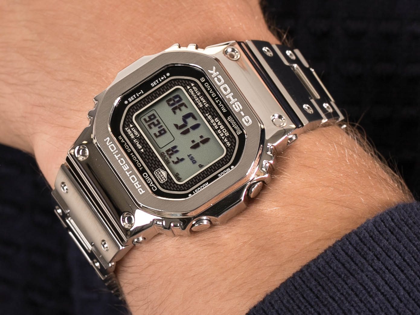 G-Shock GMW-B5000D-1ER FULL METAL CASE LIMITED zegarek sportowy G-SHOCK Specials - miniatura 2
