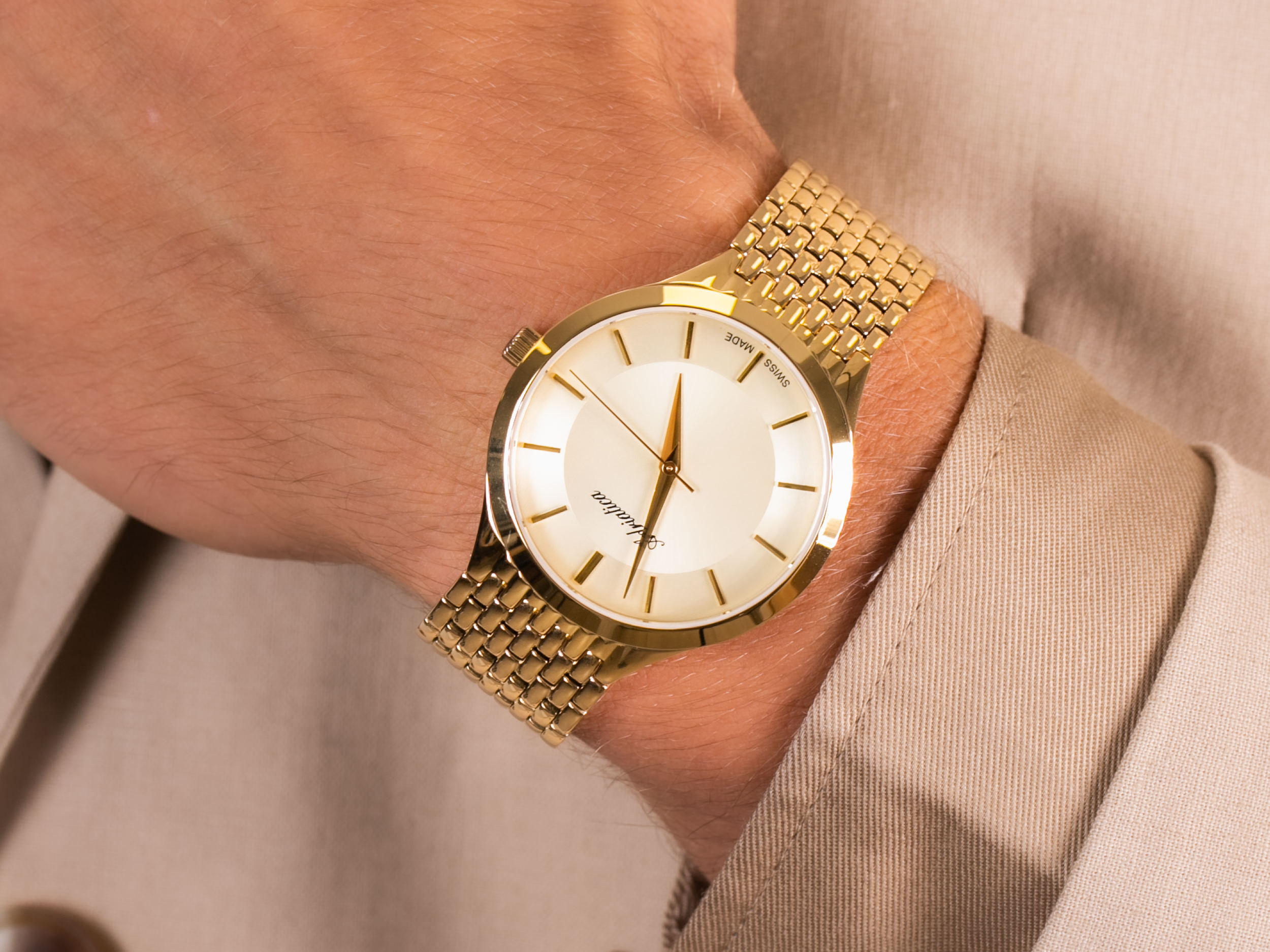 Adriatica A1276.1111Q Classic zegarek elegancki Bransoleta