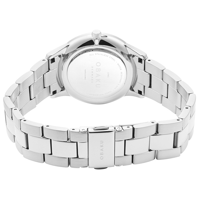 Obaku Denmark V247LXCWSC LYNG - LILLE STEEL zegarek klasyczny Slim - miniatura 10