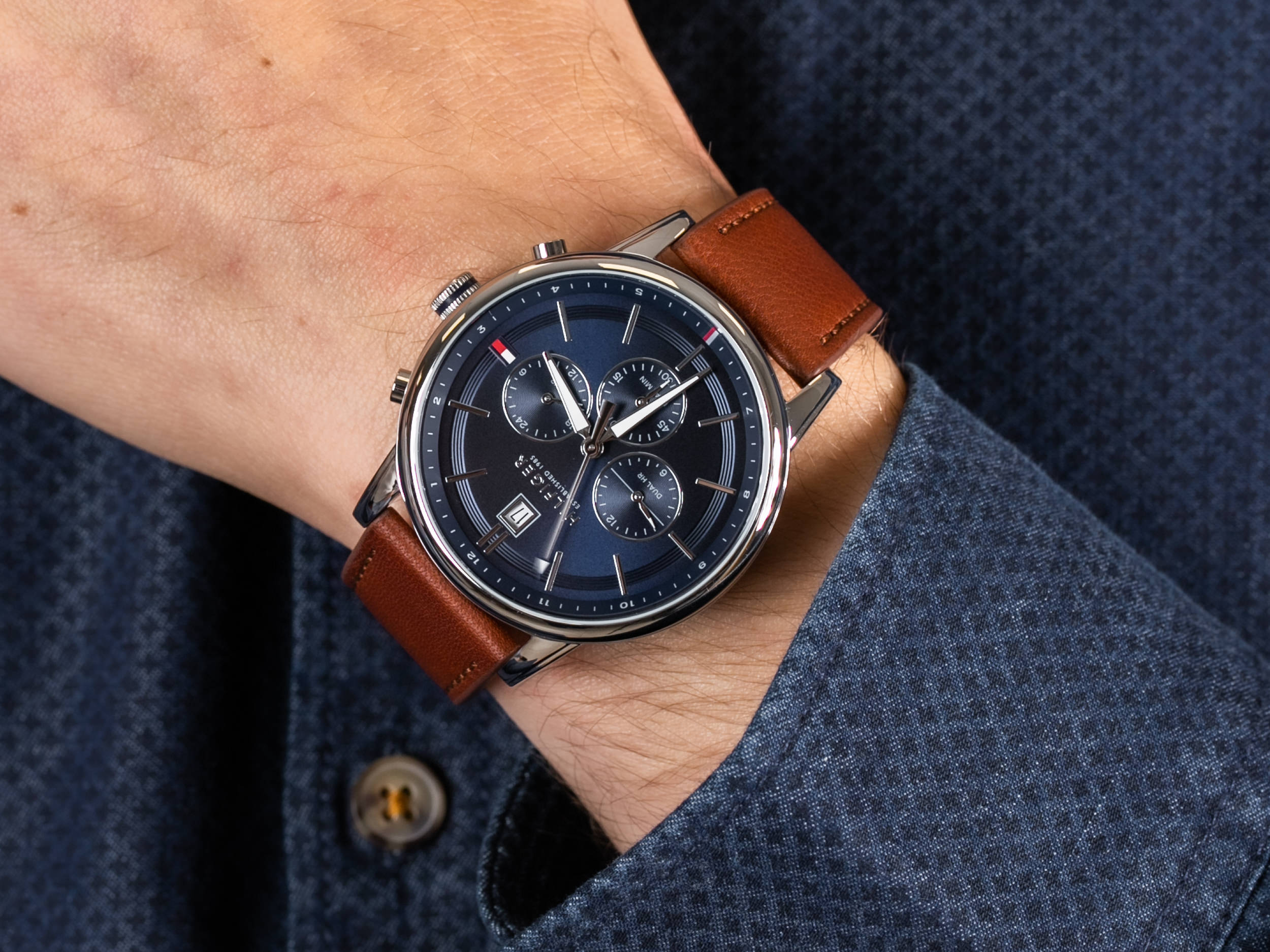 Tommy Hilfiger 1791629 zegarek klasyczny Męskie - miniatura 4