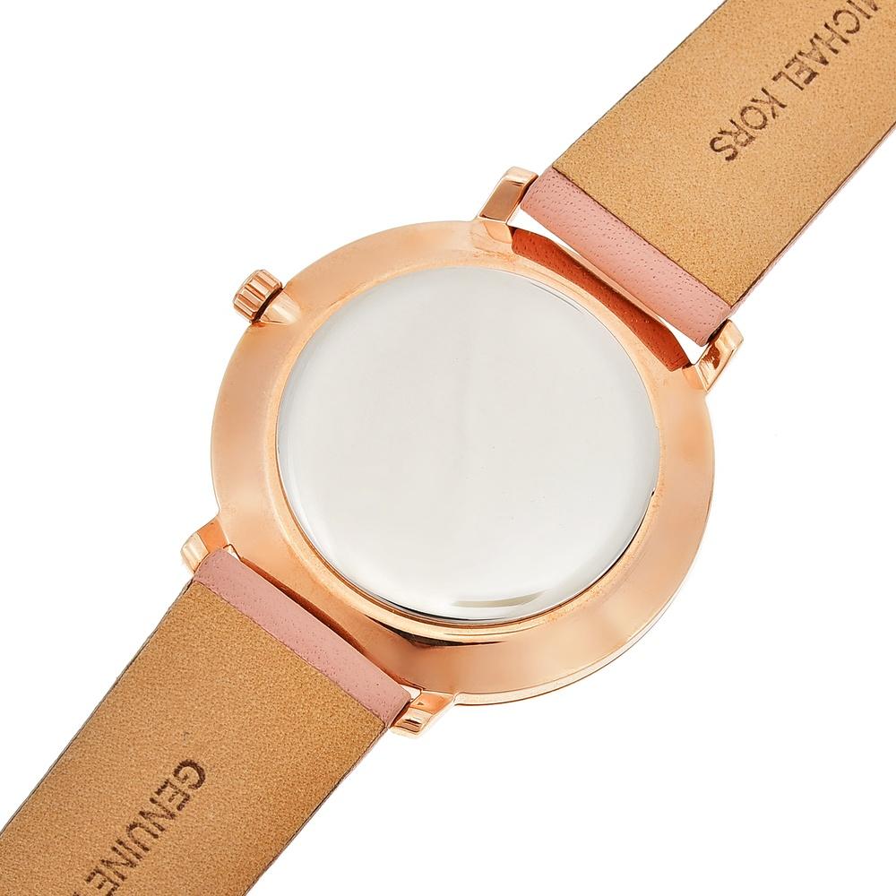 Michael Kors MK2741 Pyper PYPER Rose Leather Strap 38mm zegarek damski klasyczny mineralne - miniatura 7
