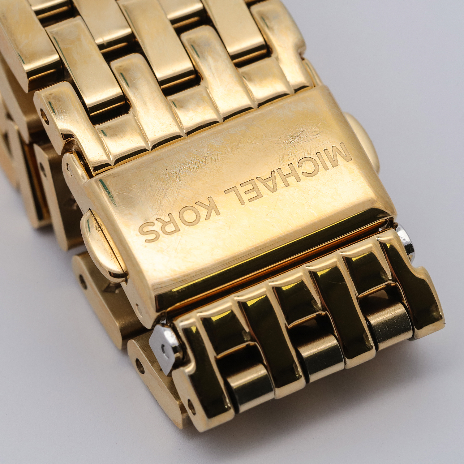 Michael Kors MK3191 DARCI Gold Stainless Steel 39mm Darci fashion-modowy zegarek złoty - miniatura 8