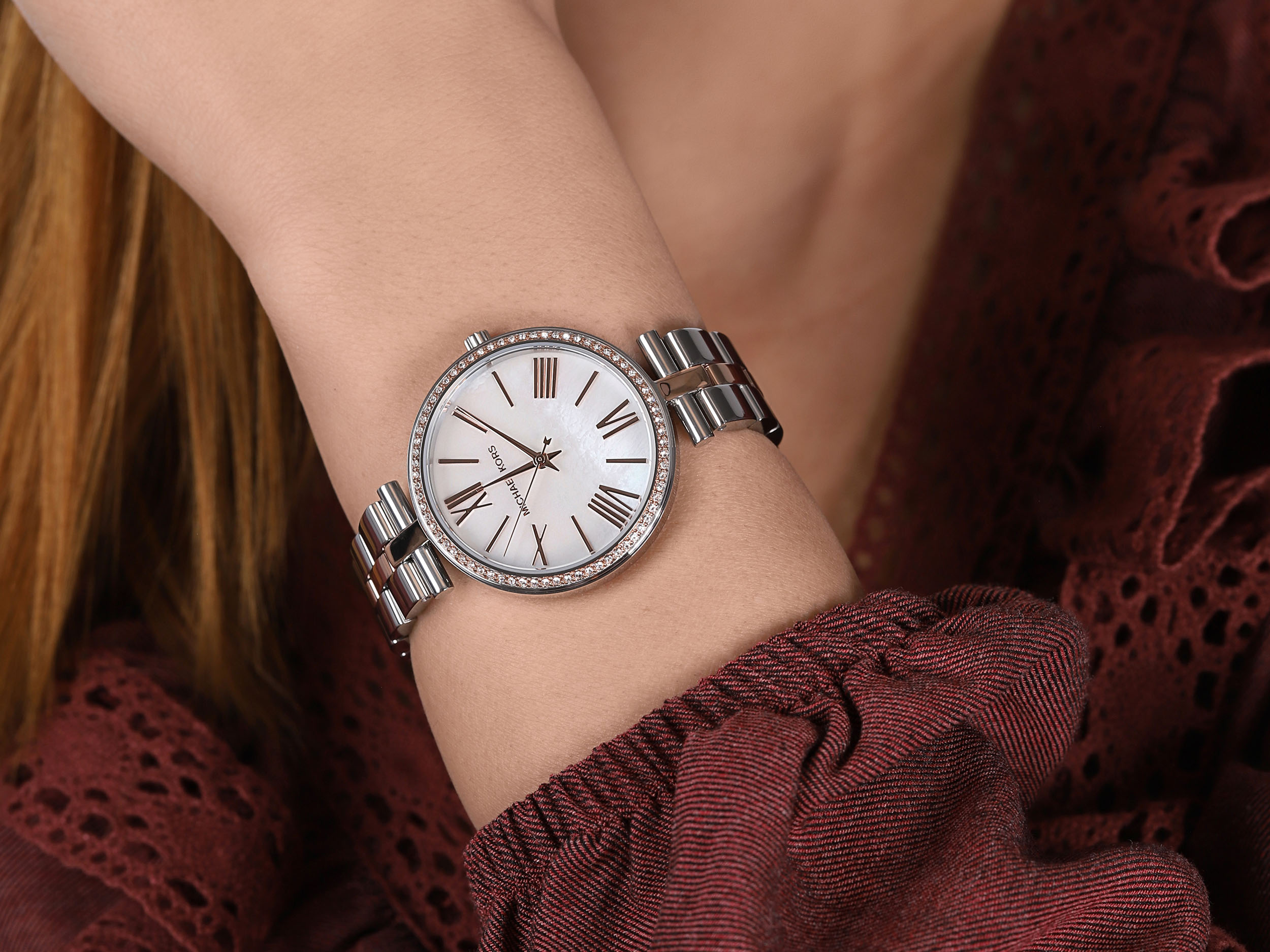 Michael Kors MK3969 damski zegarek Maci bransoleta - miniatura 2