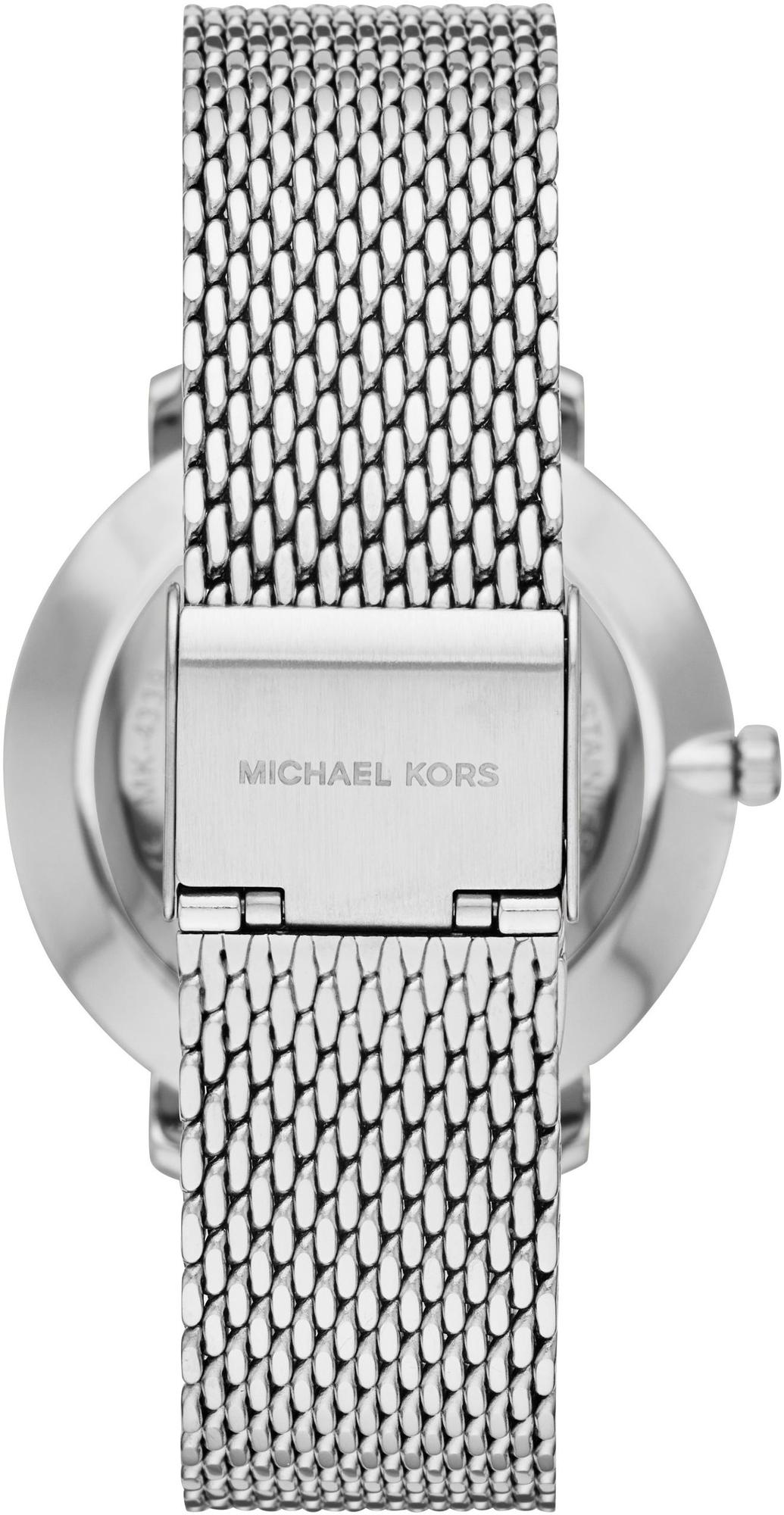 Michael Kors MK4338 zegarek srebrny klasyczny Pyper bransoleta - miniatura 5