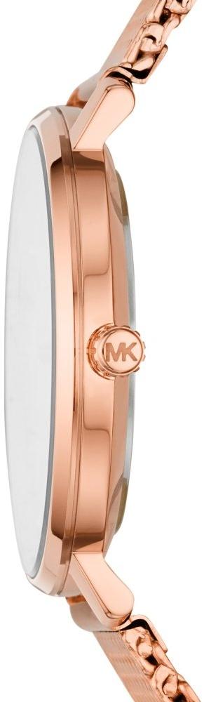 Michael Kors MK4340 PYPER Rose Gold Stainless Steel 38mm zegarek klasyczny Damskie - miniatura 3