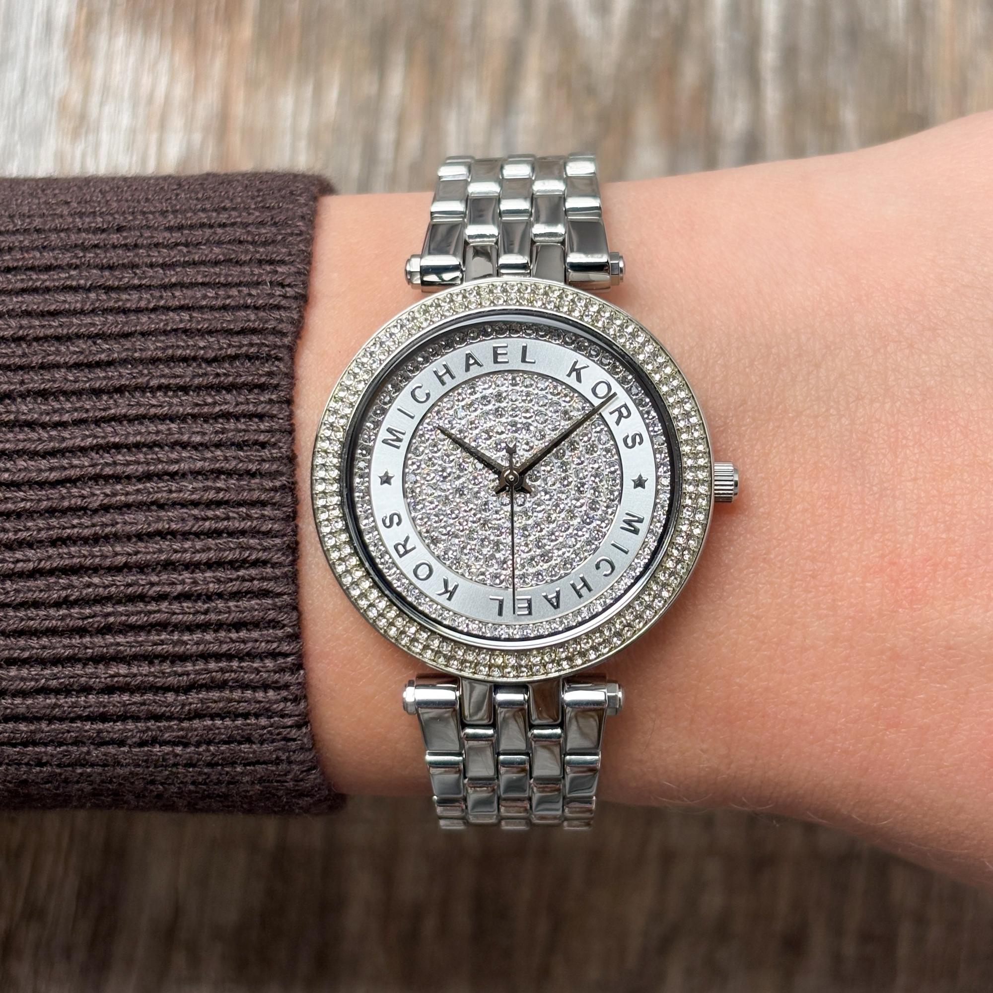 Michael Kors MK4591 DARCI Damskie fashion-modowy zegarek srebrny - miniatura 9