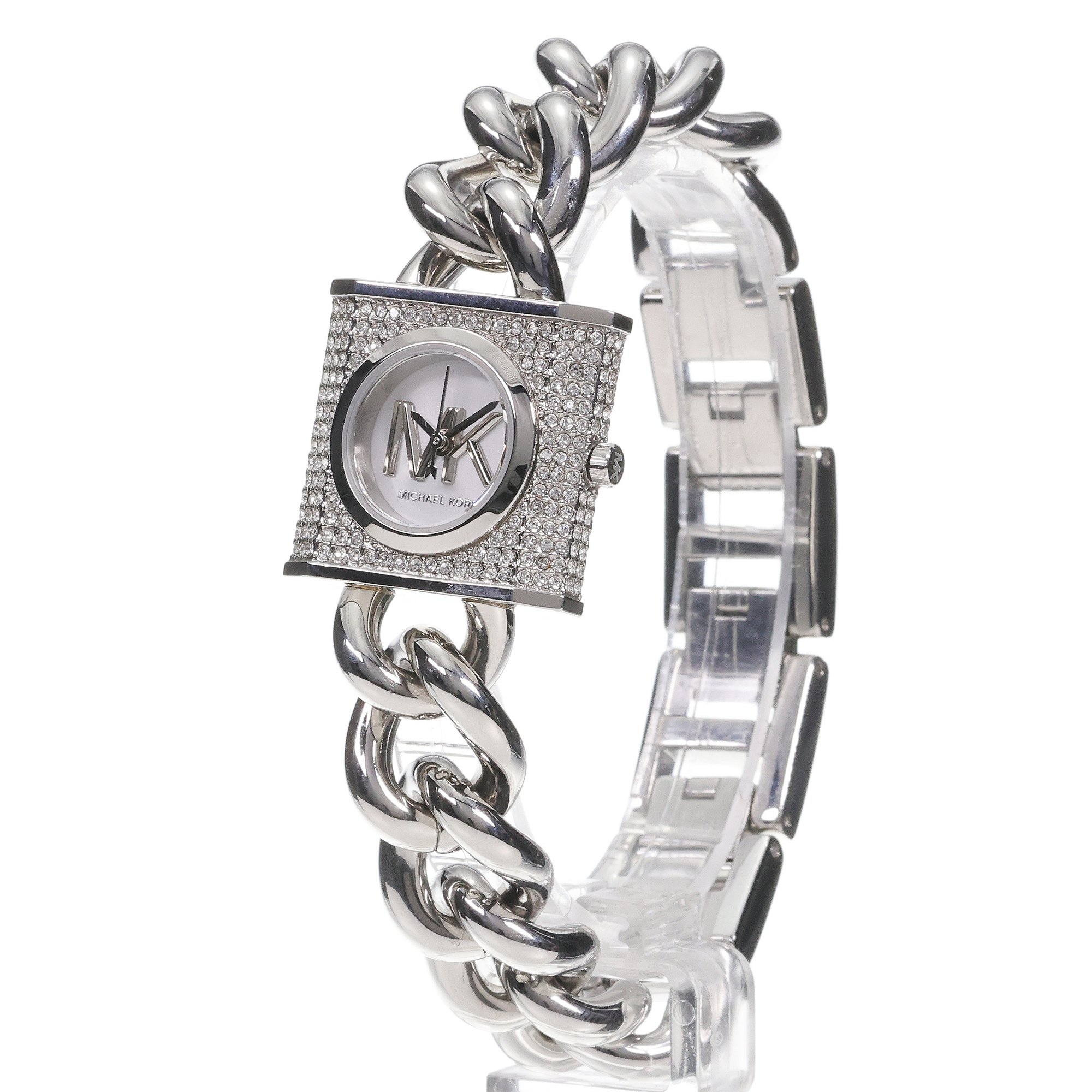 Michael Kors MK4718 zegarek srebrny fashion-modowy Damskie bransoleta - miniatura 2