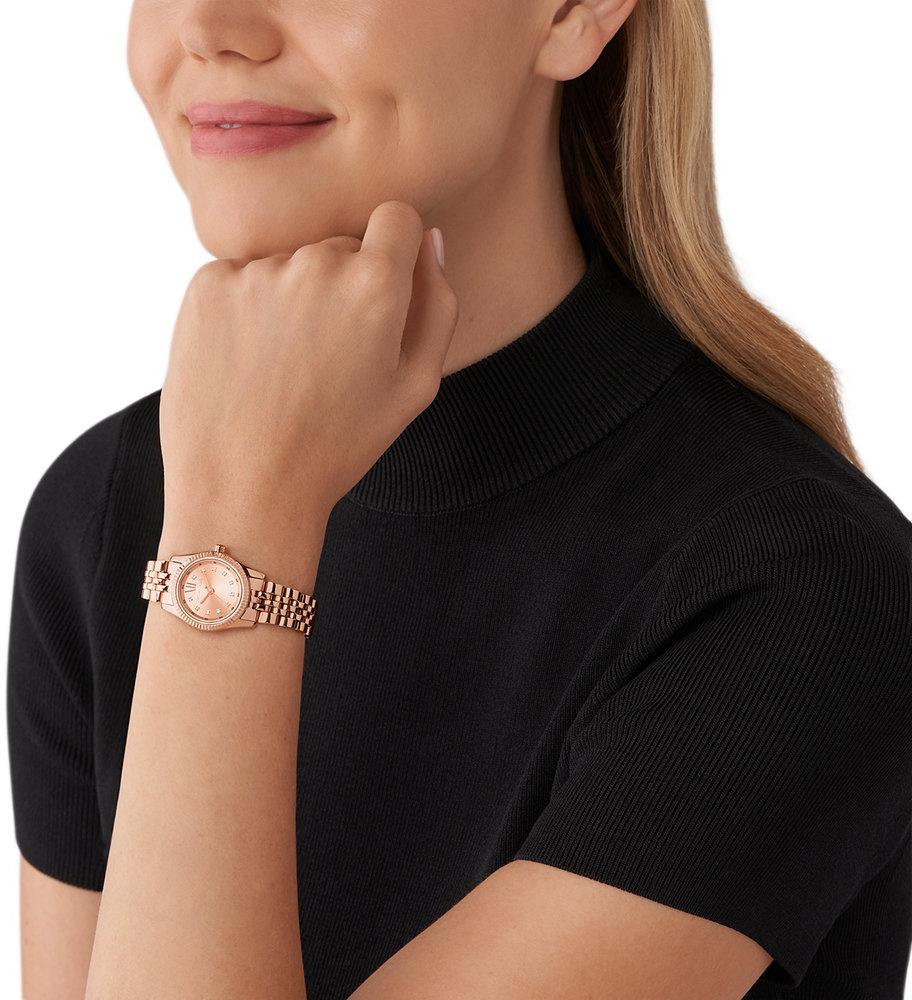 Michael Kors MK4739 Runway Peve Rose Gold Stainless Steel 26mm zegarek fashion-modowy Runway - miniatura 7