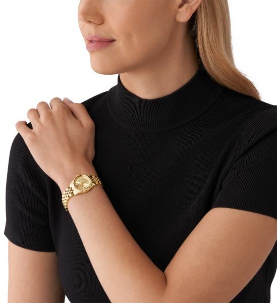 Michael Kors MK4741 LEXINGTON Gold Stainless Steel 26mm zegarek fashion-modowy Lexington - miniatura 4