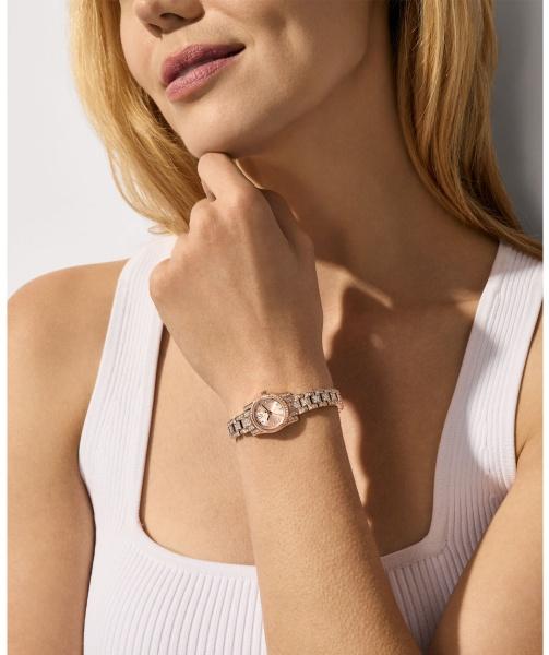 Michael Kors MK4863 Rose Gold Stainless Steel 19mm zegarek biżuteryjny Damskie - miniatura 4